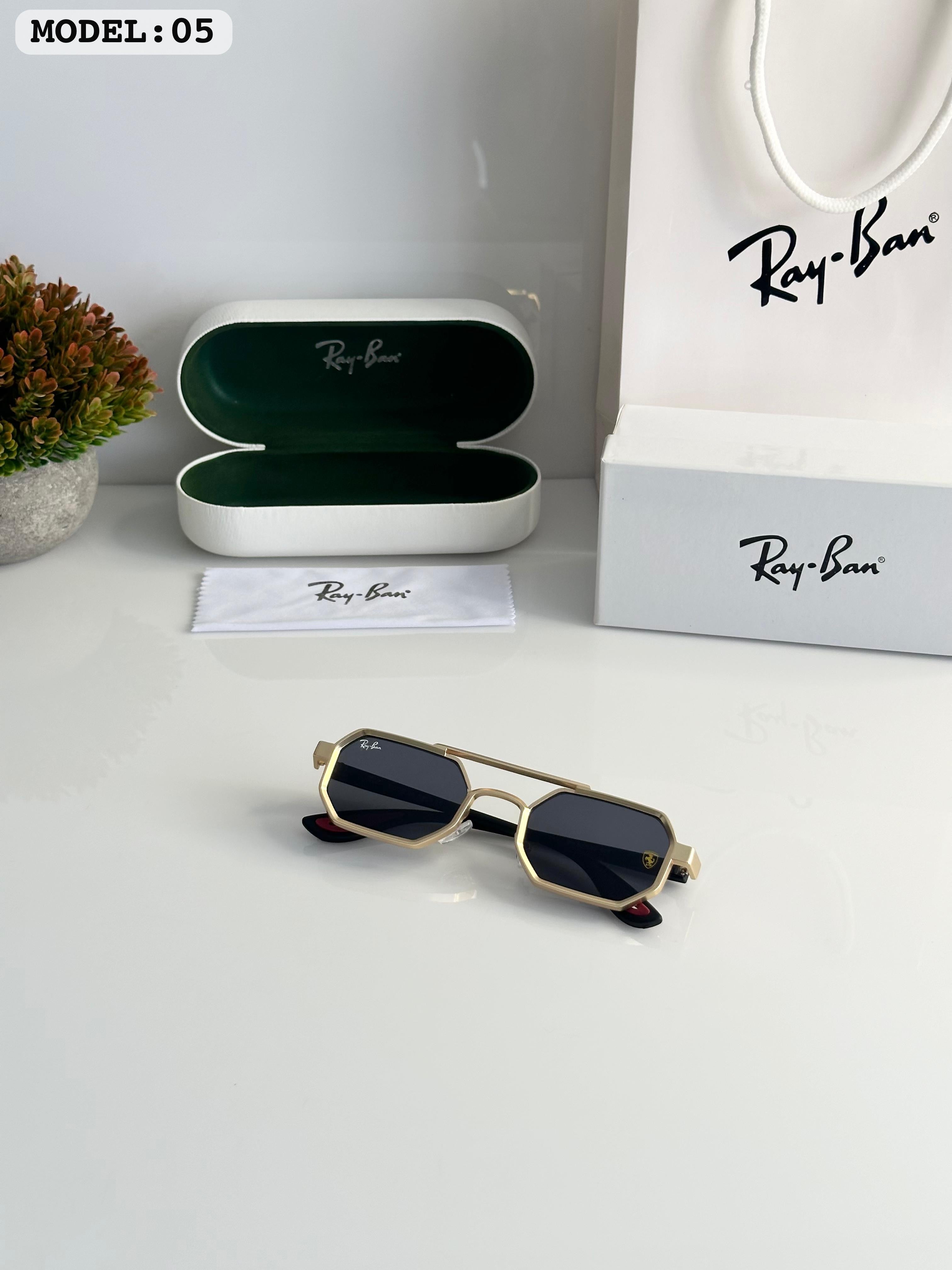 RA_YBAN 05 Gold BLACK