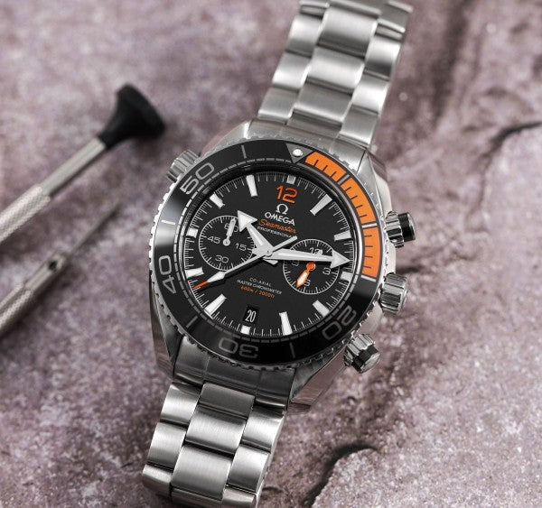 luxury Watch Seamaster Planet Ocean Quartz Japan