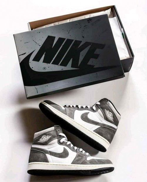 N\_ik e Air Jordan 1 High Washed Black SEMI UA (079