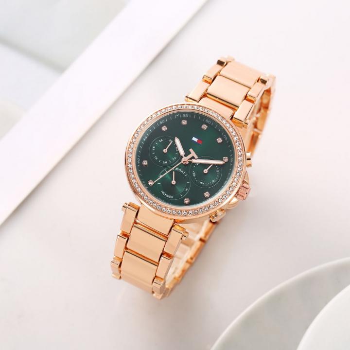 luxury Watch Tom_my_Hilfi_ger Emily Copper-Green