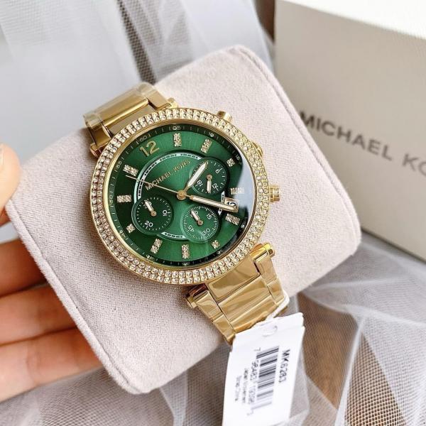 luxury Watch Michael_Kors Parker Gold-Green
