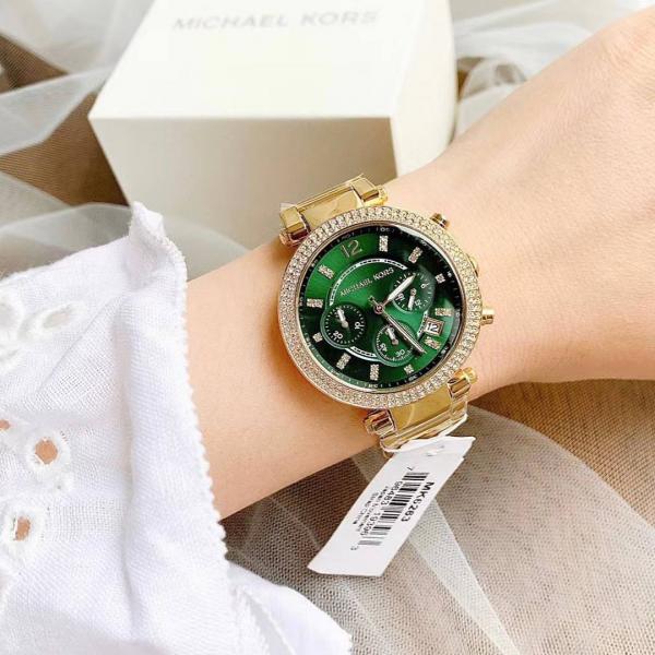 luxury Watch Michael_Kors Parker Gold-Green