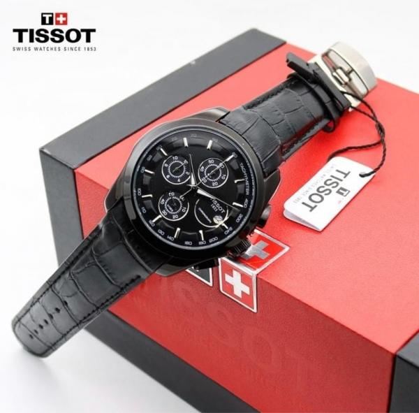 luxury Watch Tisso_t 1853 Couturier Full Black