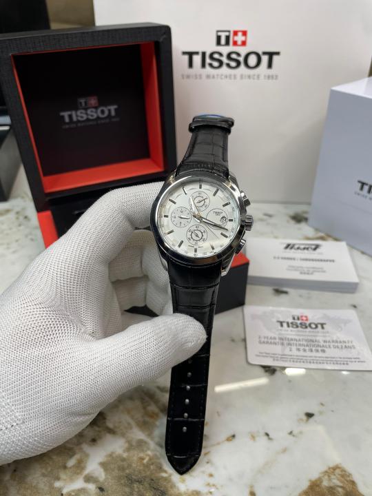 luxury Watch Tisso_t 1853 Couturier Black-Silver-White