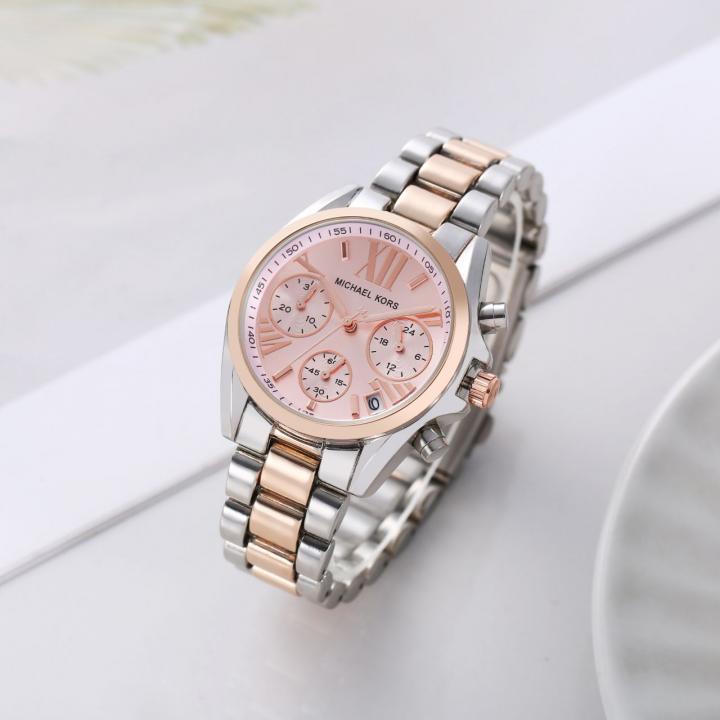 luxury Watch Michael_kors Bradshaw 2Ton-Copper-Pink