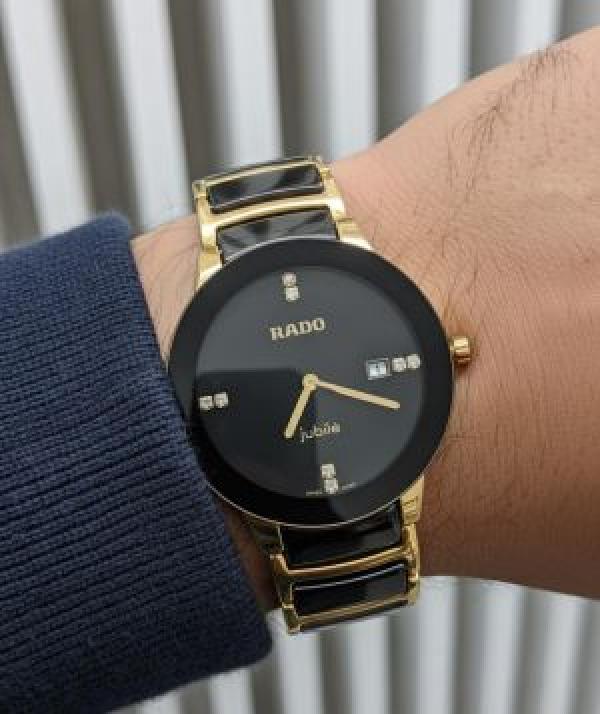 luxury Watch Rad_o Jubli Black-Gold