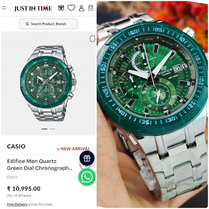 luxury Watch EDIFICE WATCH