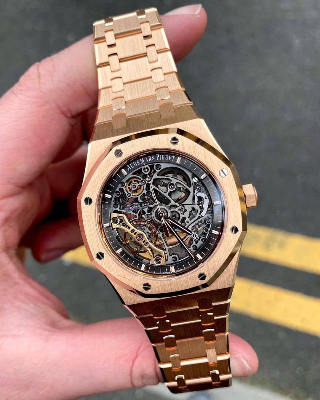 luxury Watch Pigue_t Gold