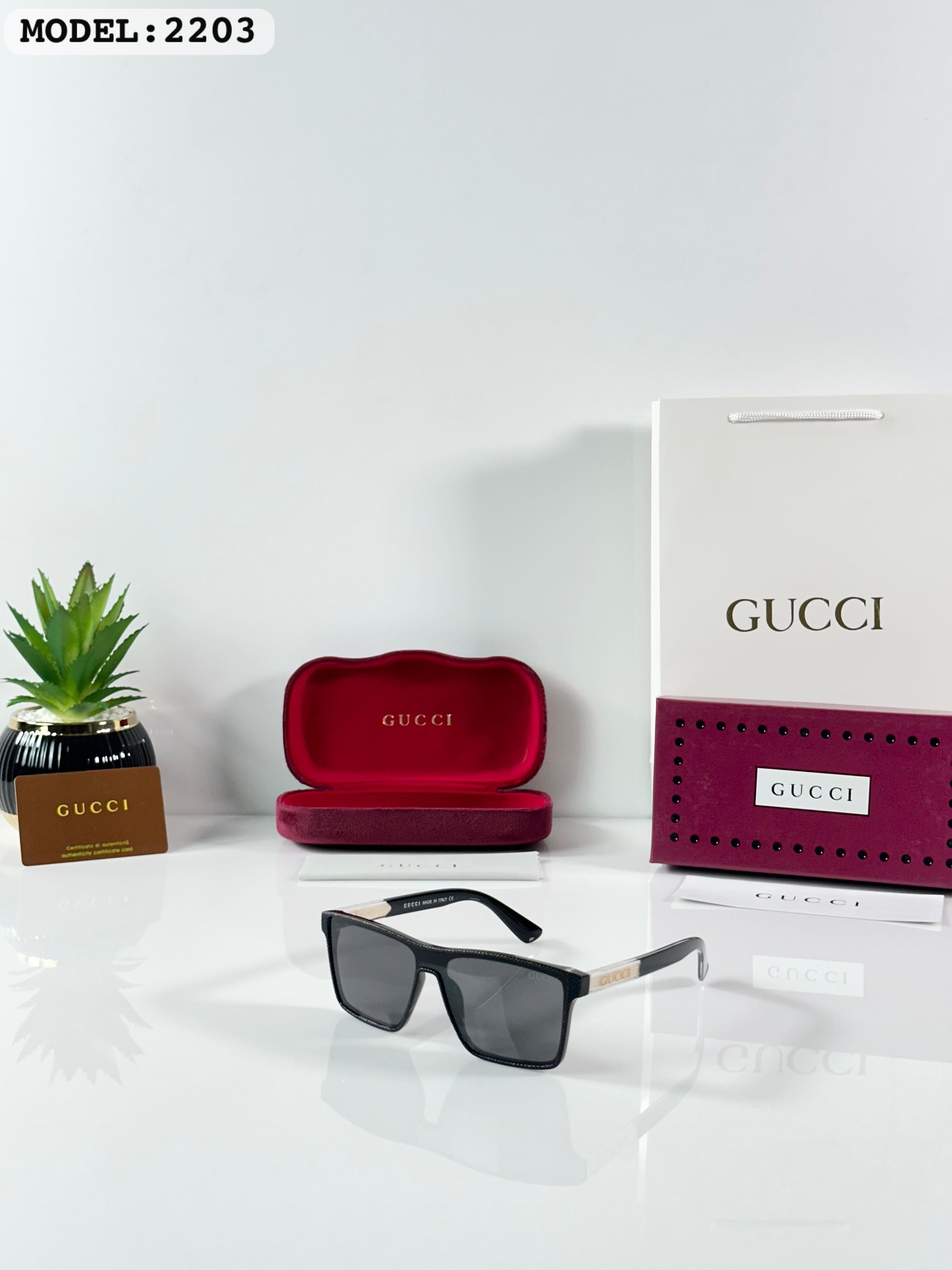 GUCCI 2203 BLACK