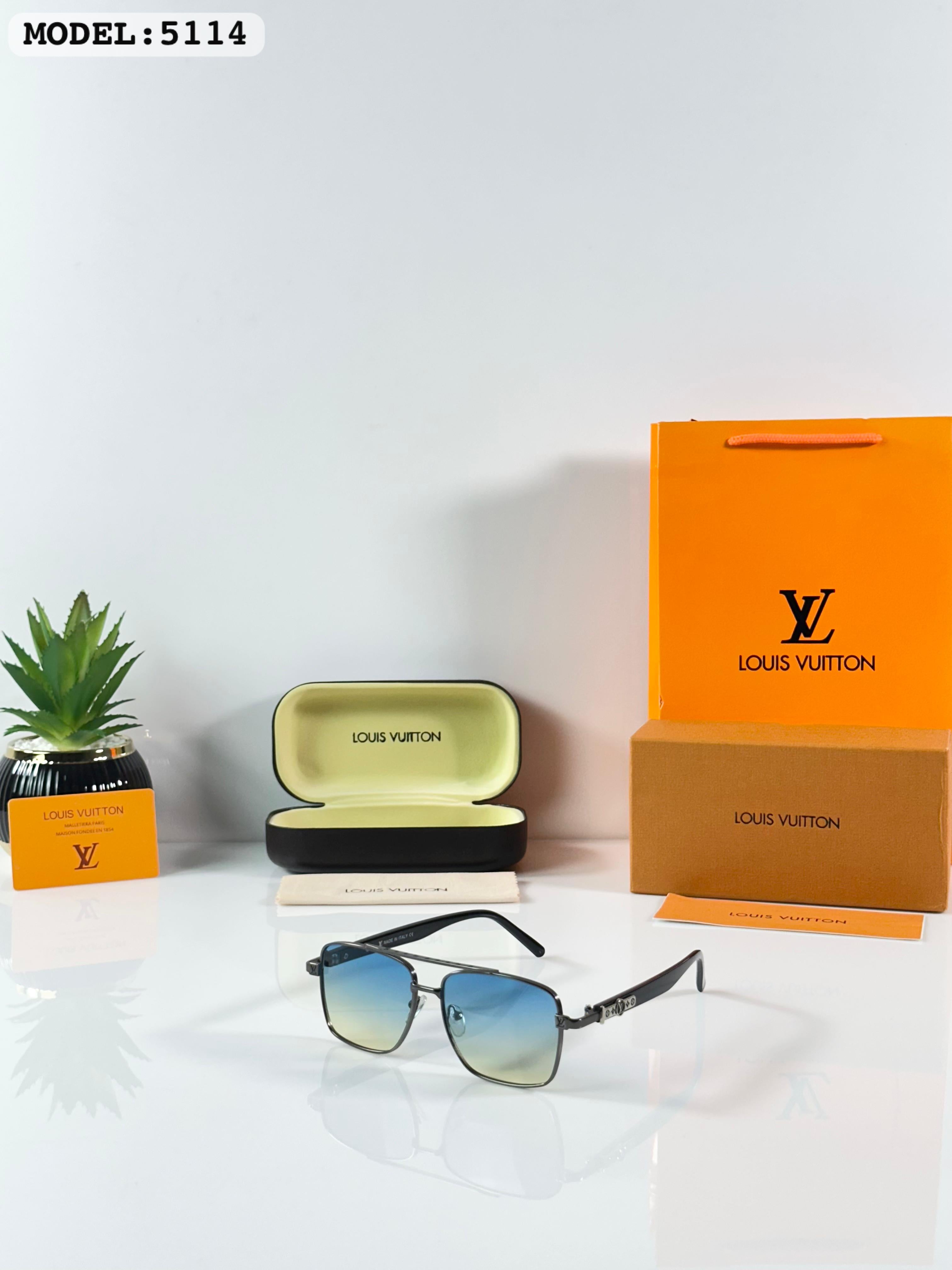 LOUIS VUITTON 5114 GUN BLUE DC