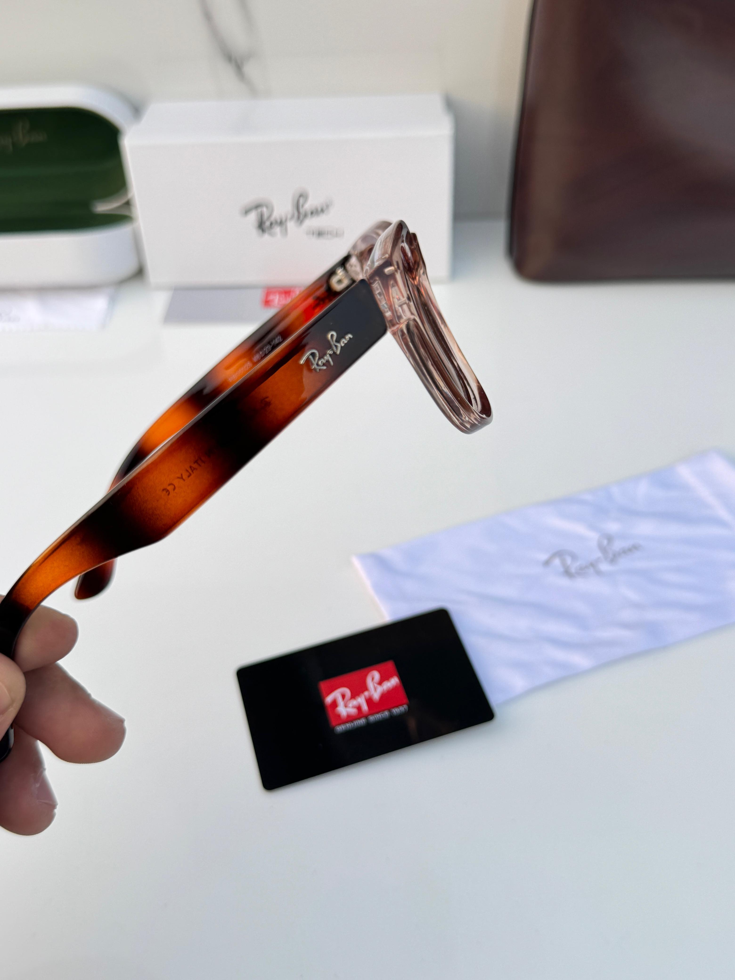 RAYBA_N 0502 PEACH TIGER BROWN