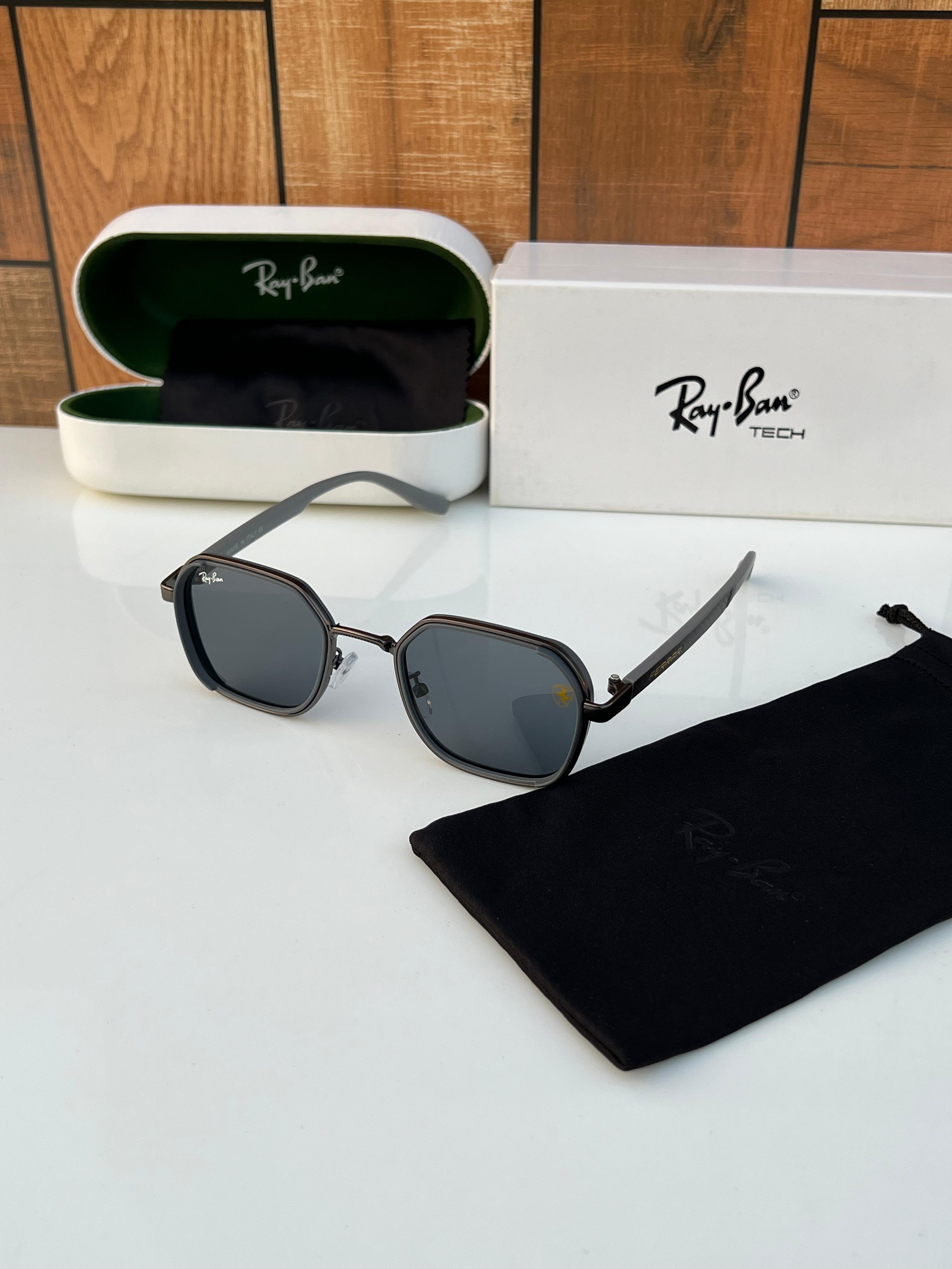 RAYBAN 8810 GREY BLACK
