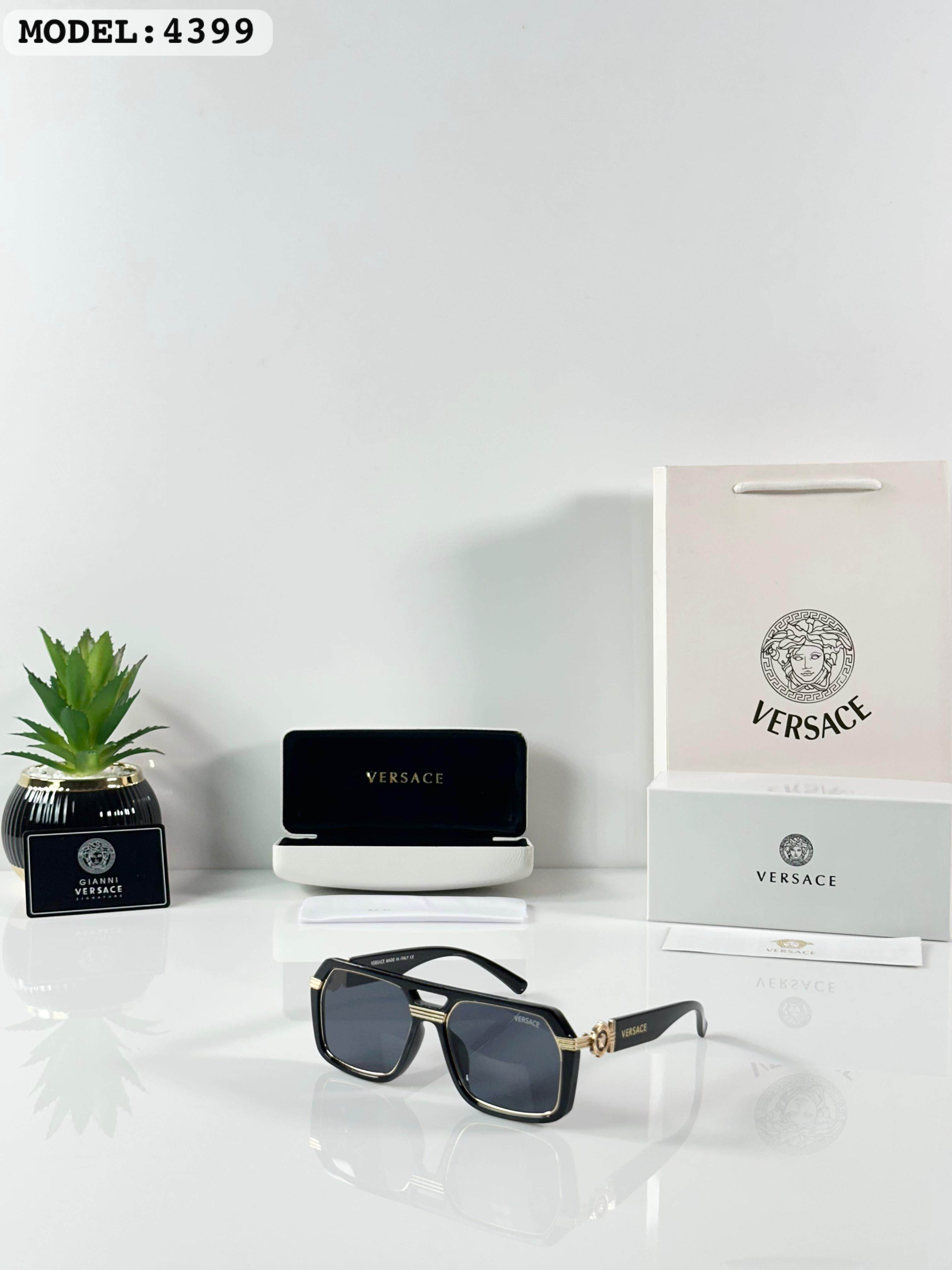 VERSACE 4399 GOLD BLACK