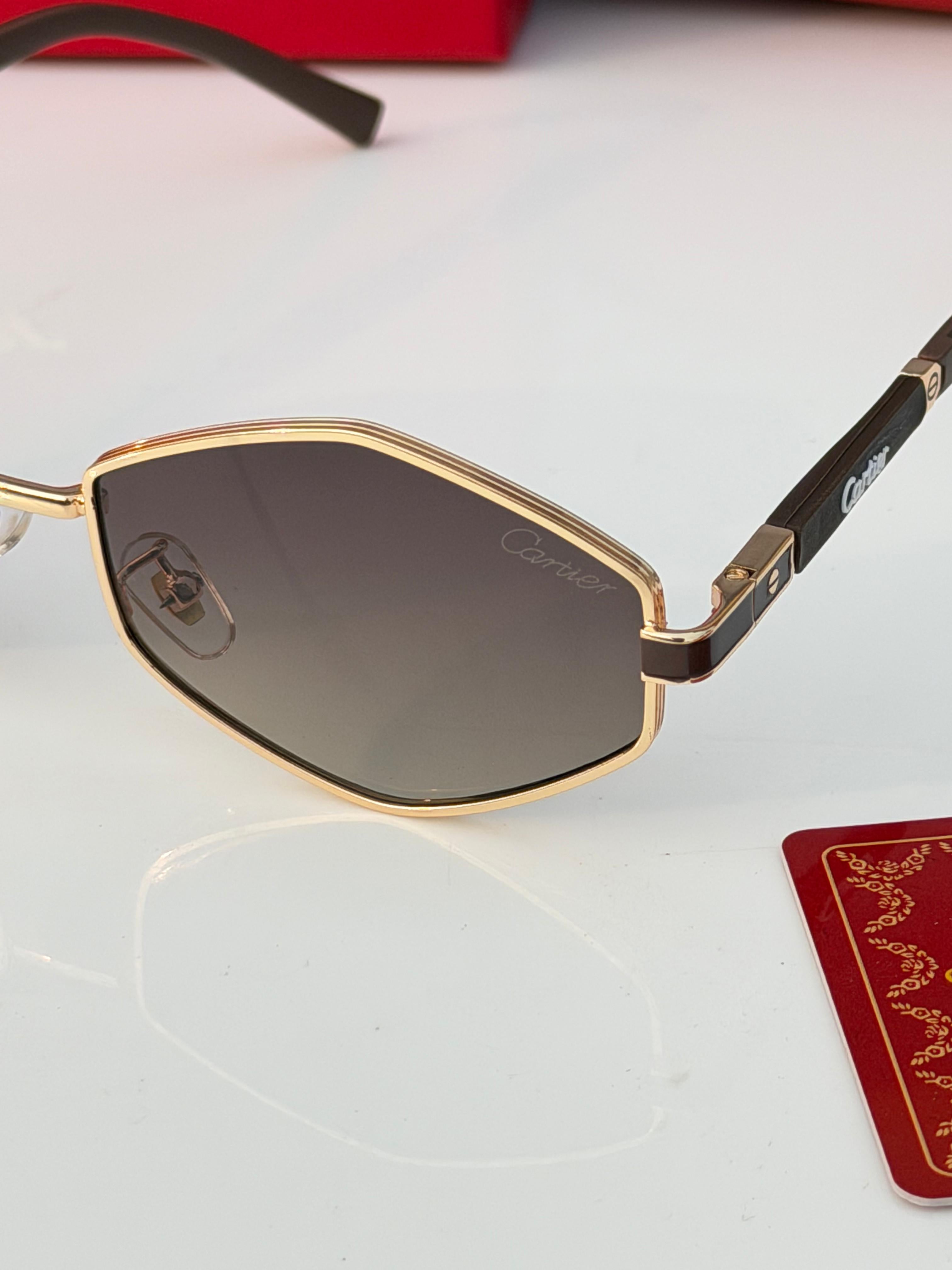 Cartier 24097 gold brown