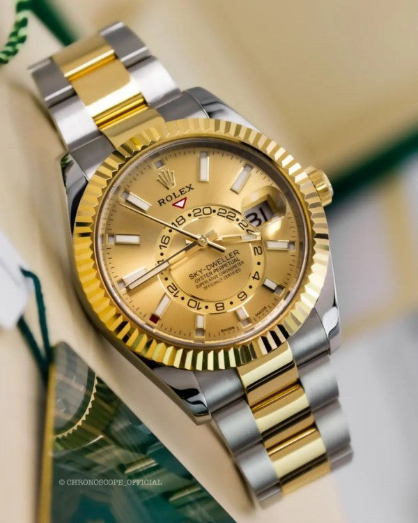 luxury Watch Oyster perpetual Sky Dweller