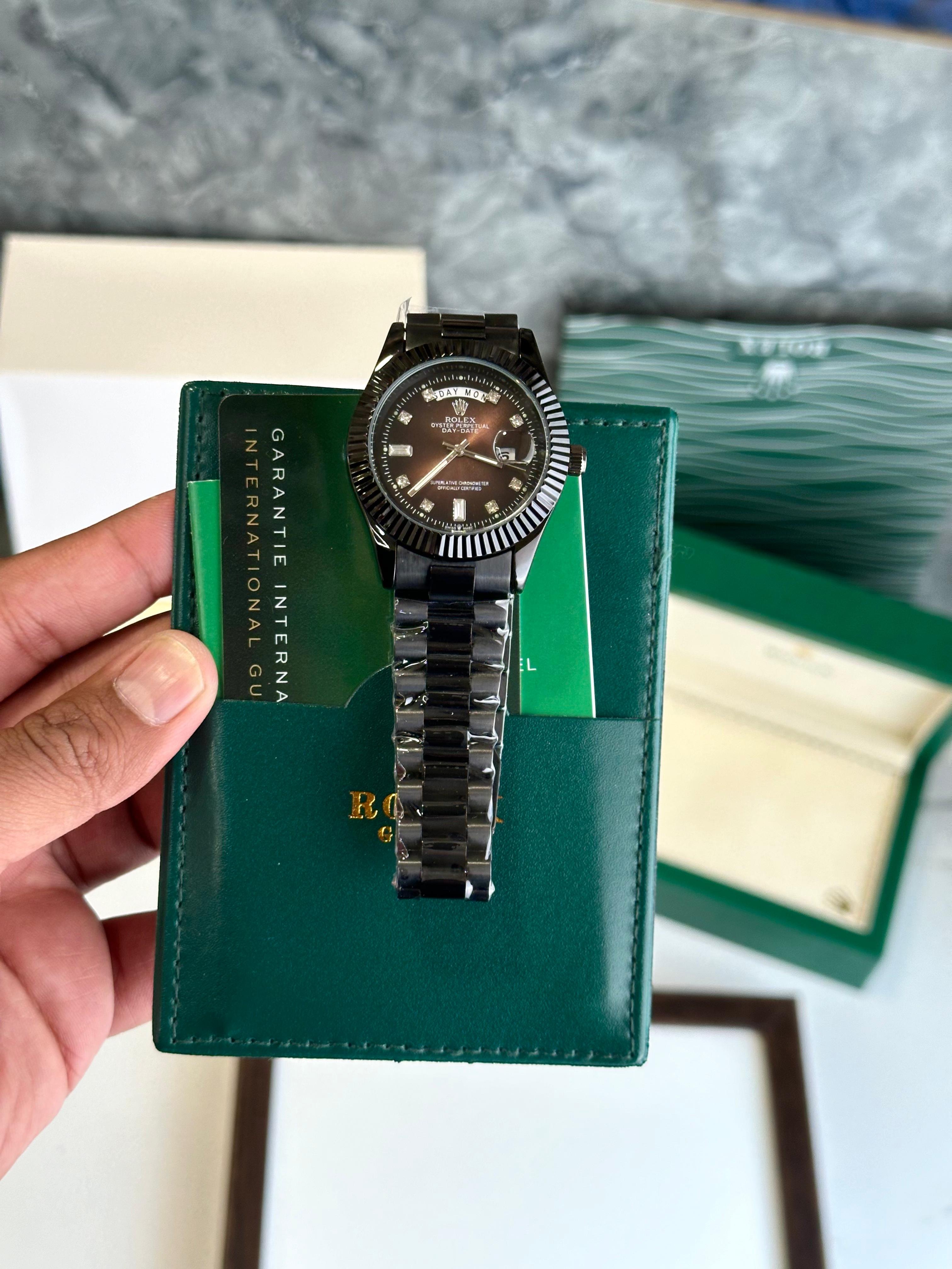 luxury Watch DAY DATE BLACK EYE