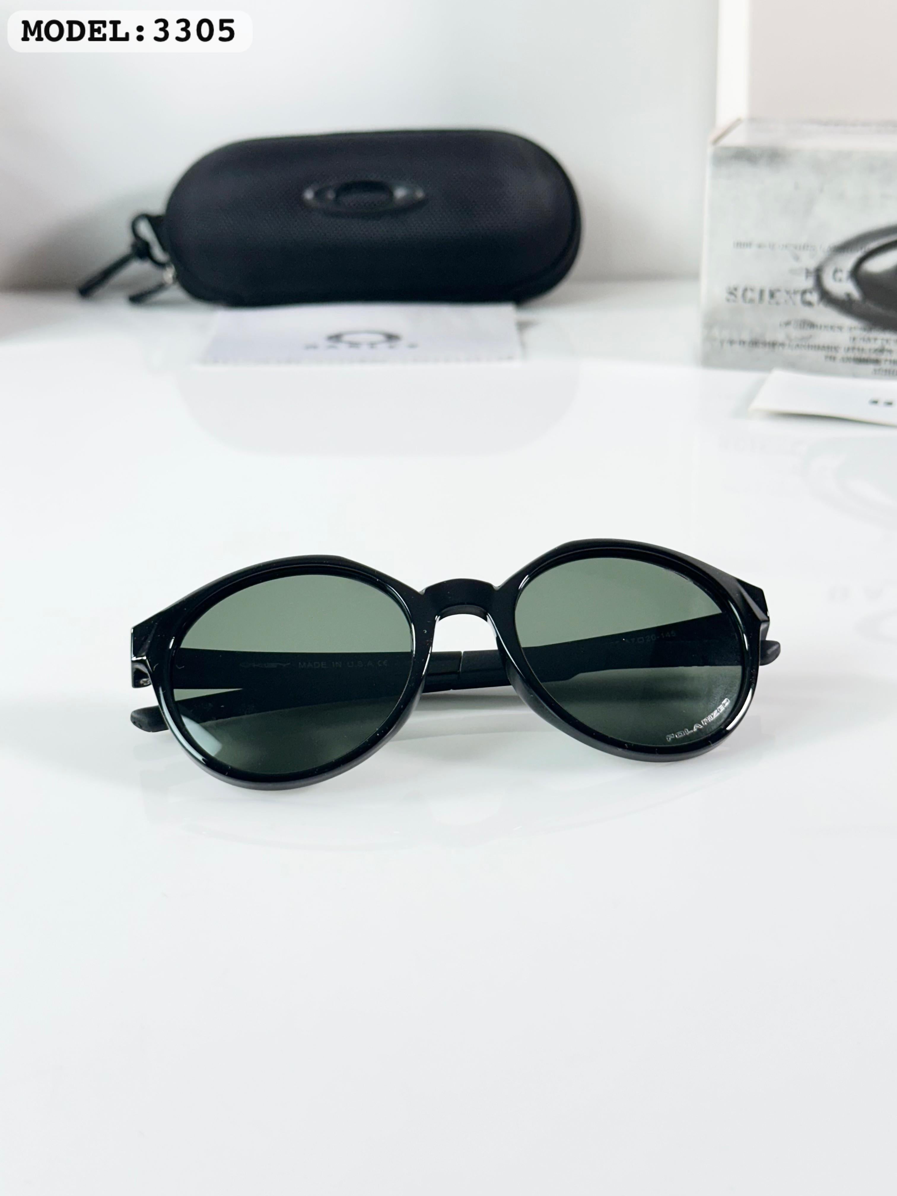 *OAKLEY 3305 BLACK GREEN*