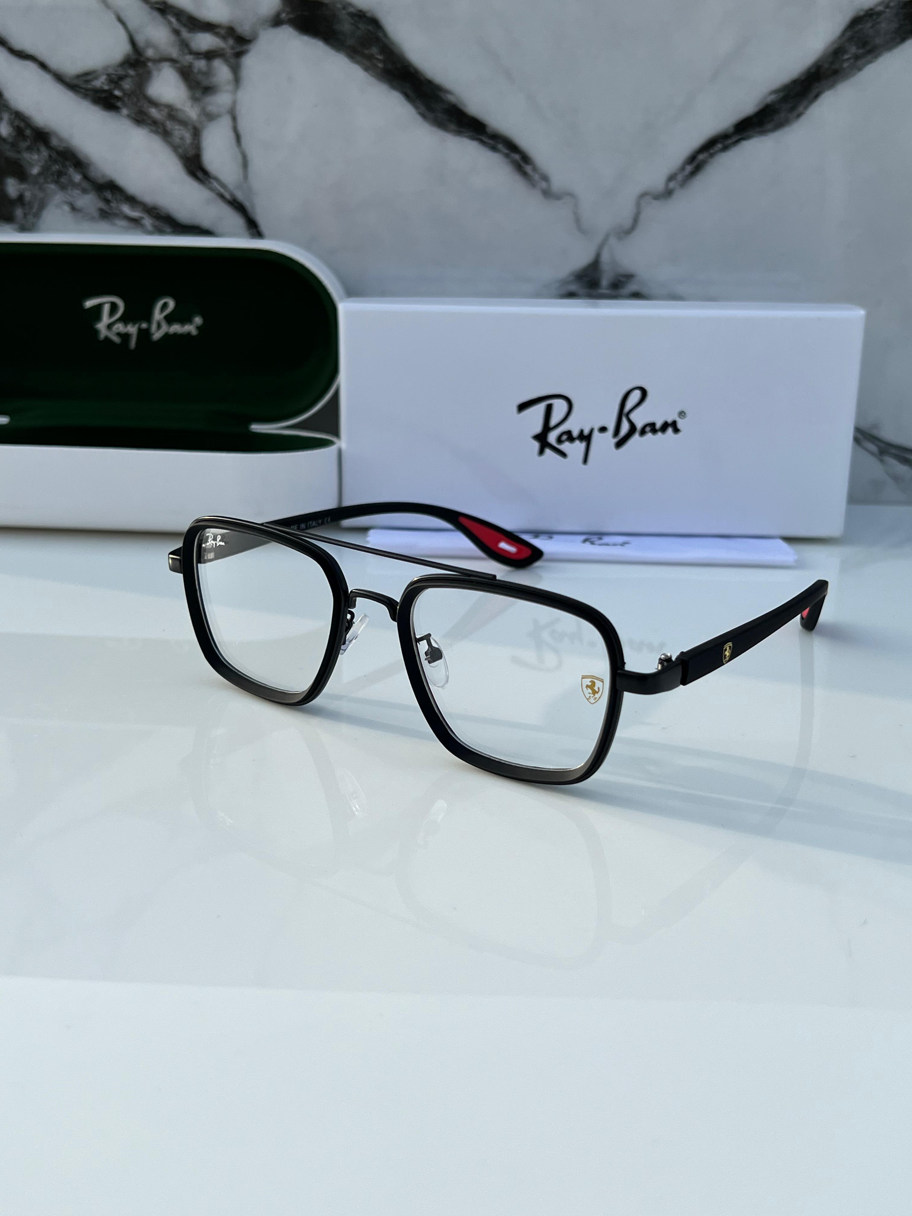 *Rayban 06 black plano*