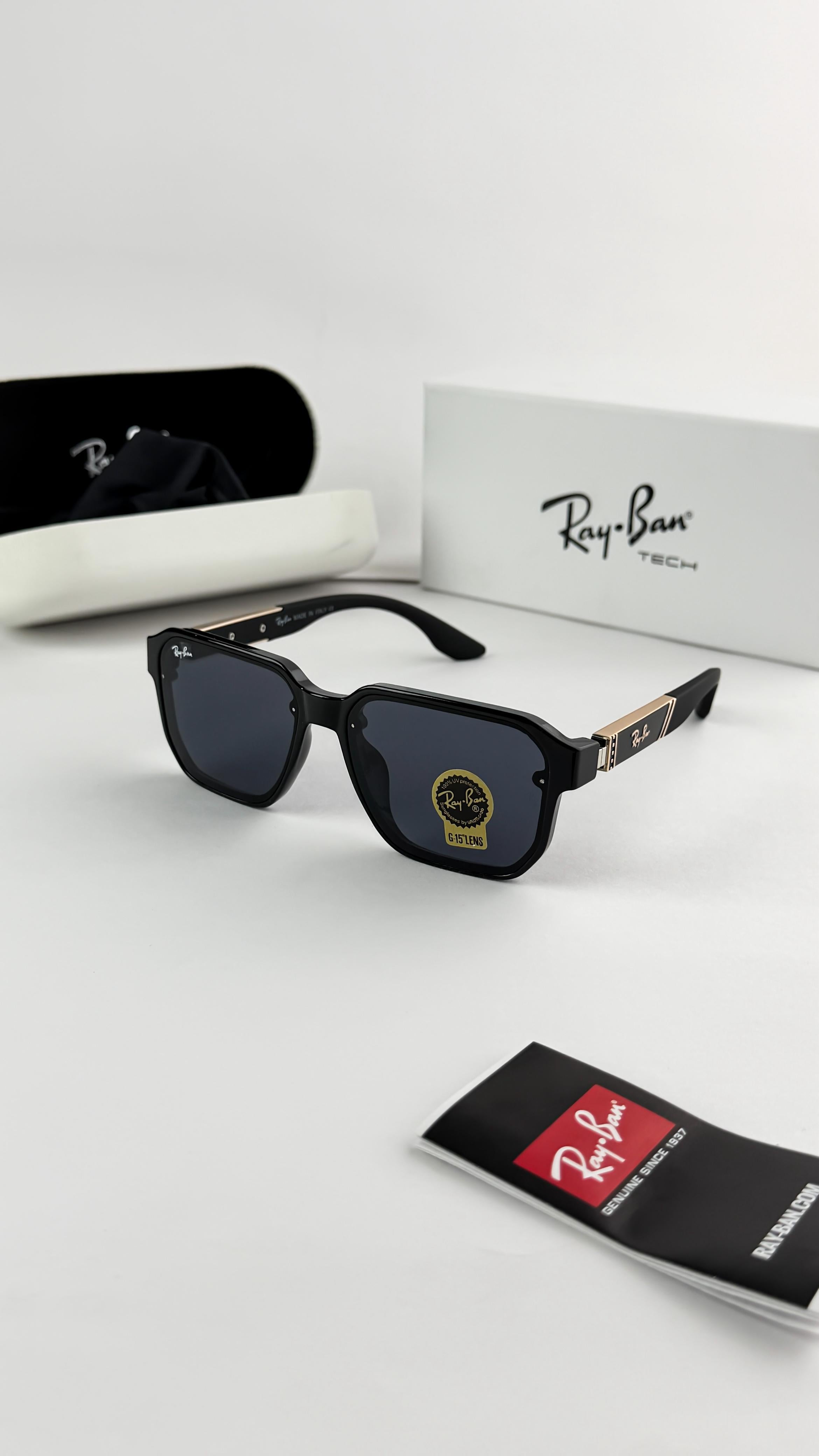 RAYBA_N GOLD BLACK 8960