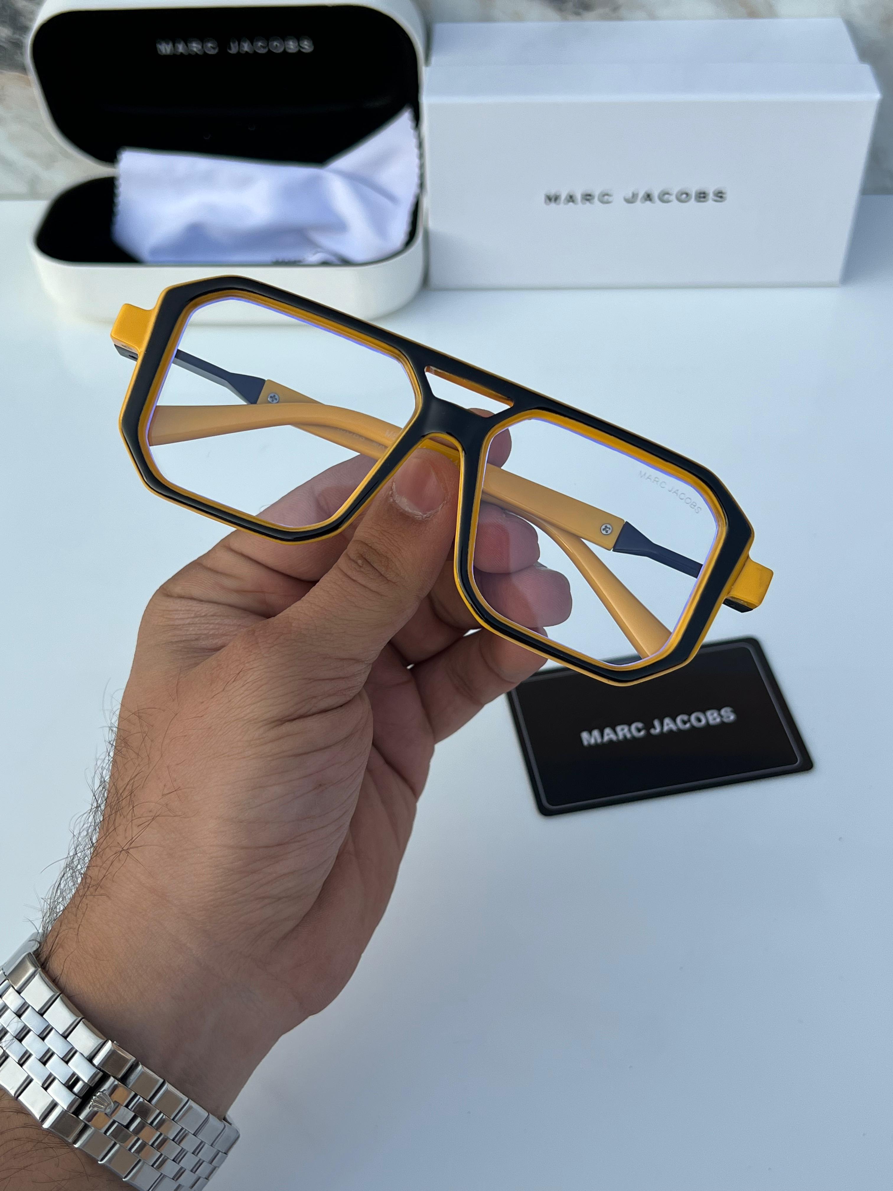 *Marc jacobs 6125 black yellow plano*