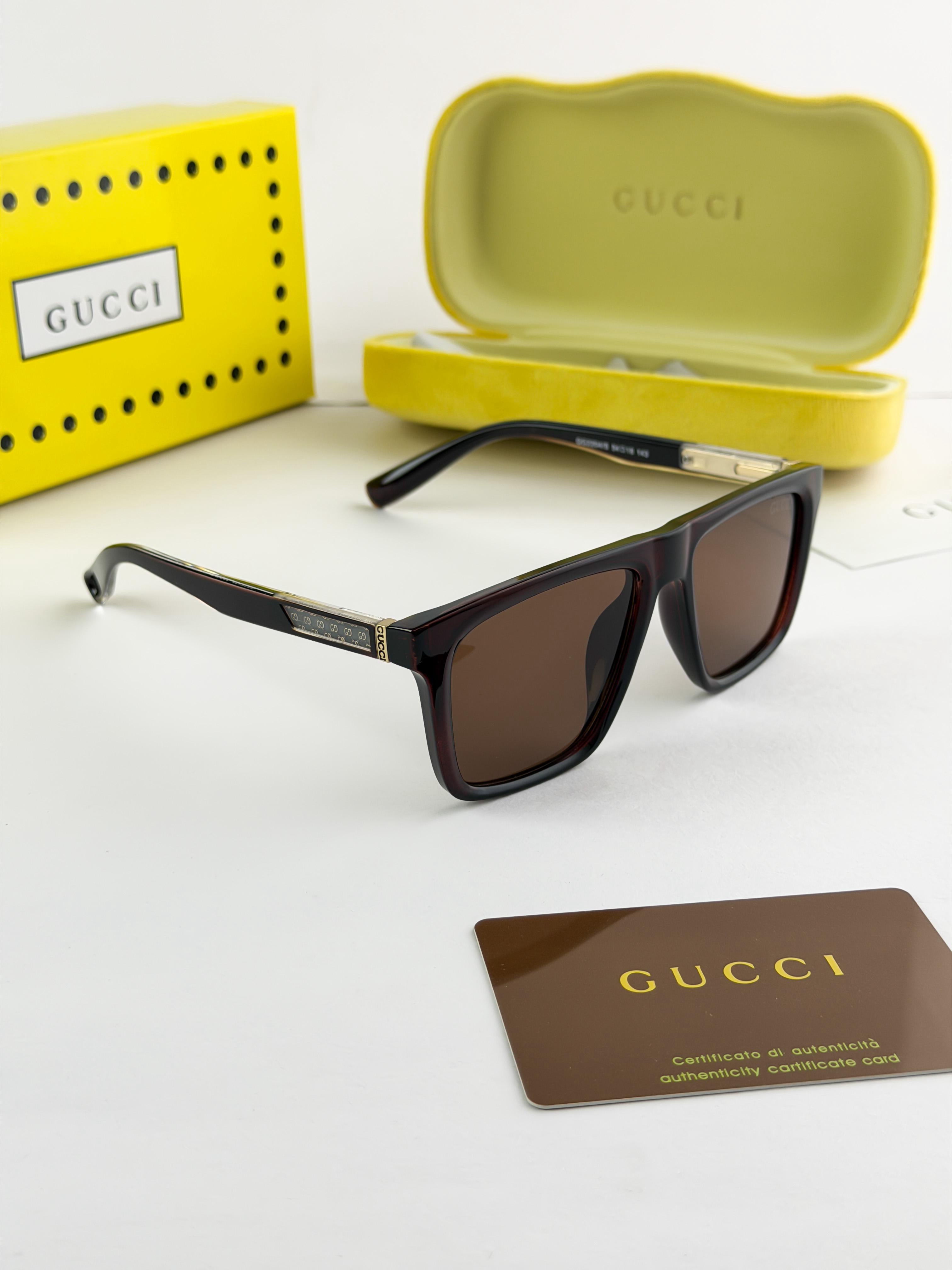 *GUCCI CHOCOLATE BROWN 2204