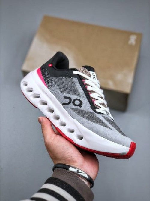 On Clou_d Surfer NEXT WHITE BLACK RED