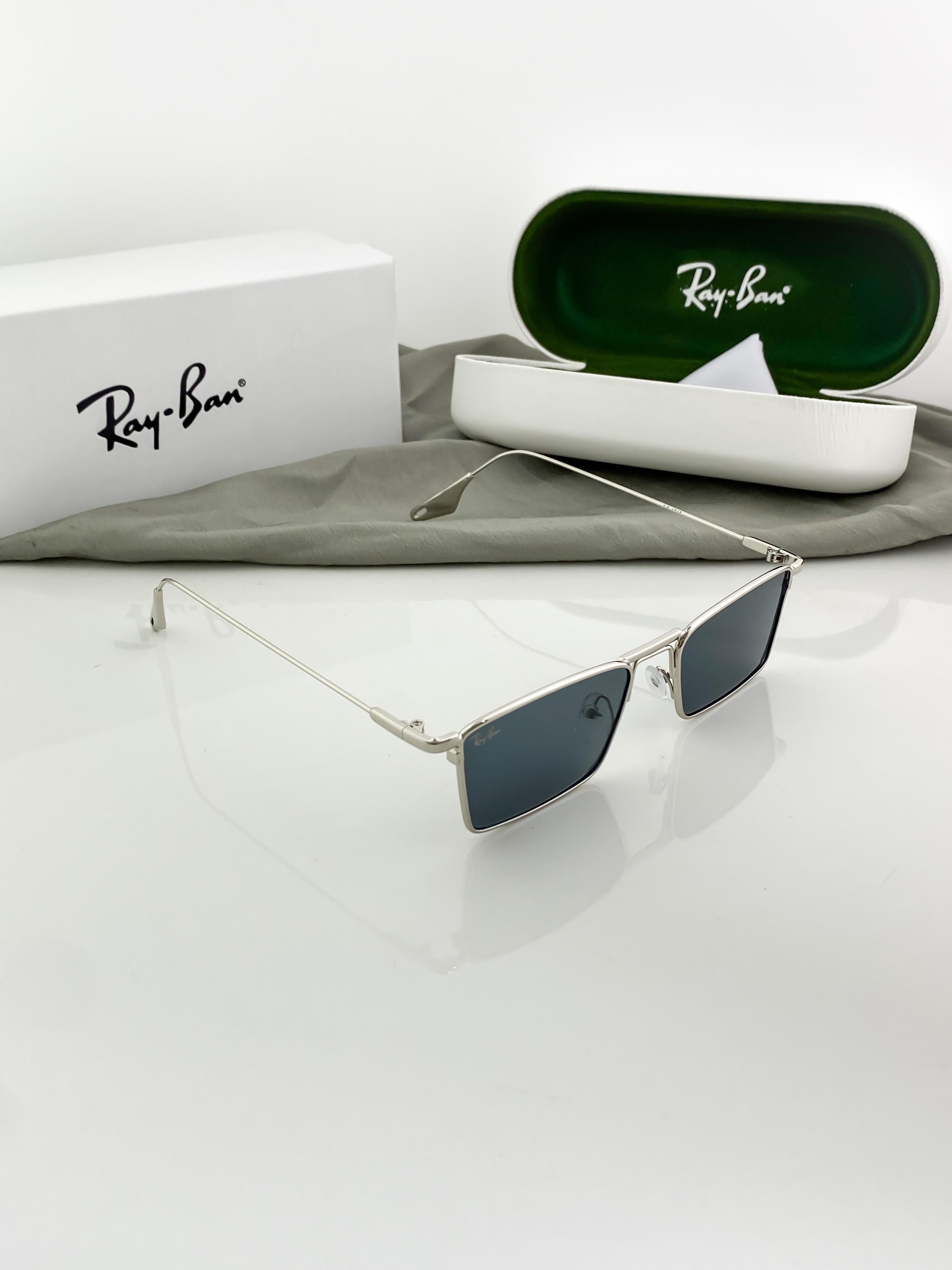 *RAYBAN SILVER BLACK 1010
