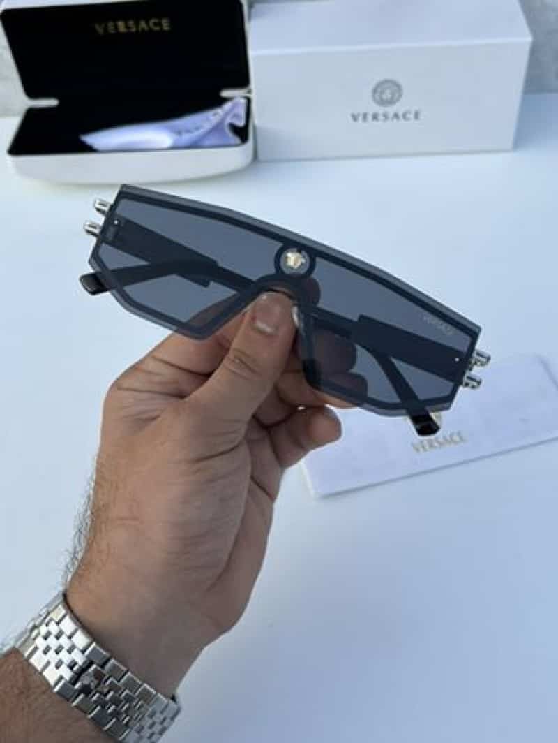 Ver-sace 995 Silver Black