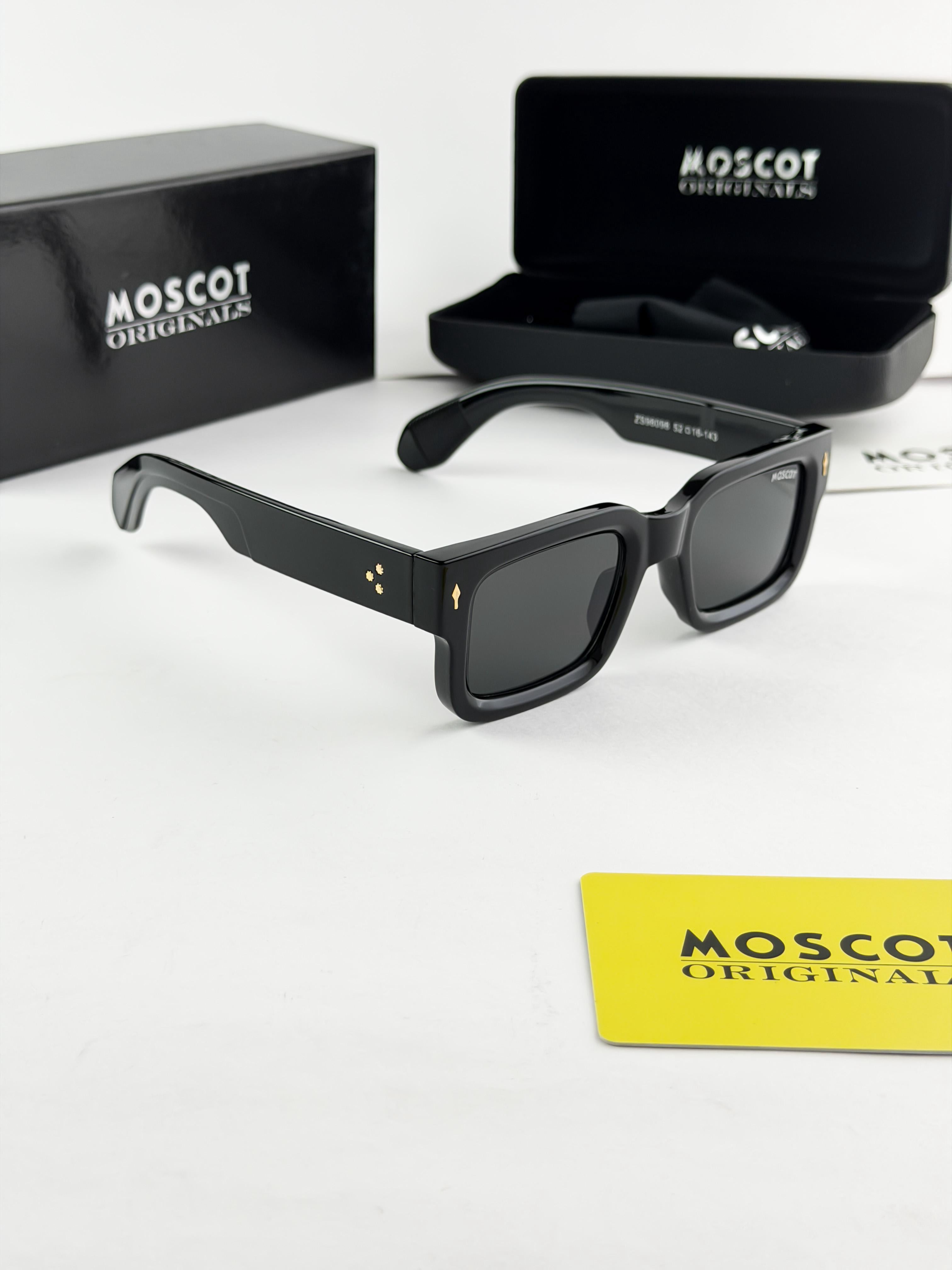 *MOSCOT BLACK CHARCOAL 98098 MOST DEMANDING ARTICLE