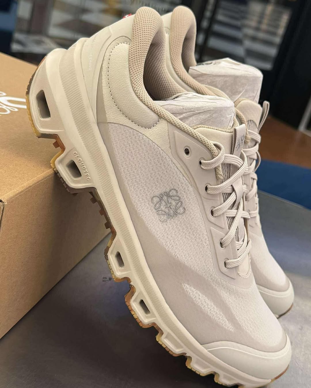 On Running x Loewe Cloudventure 2 Sand