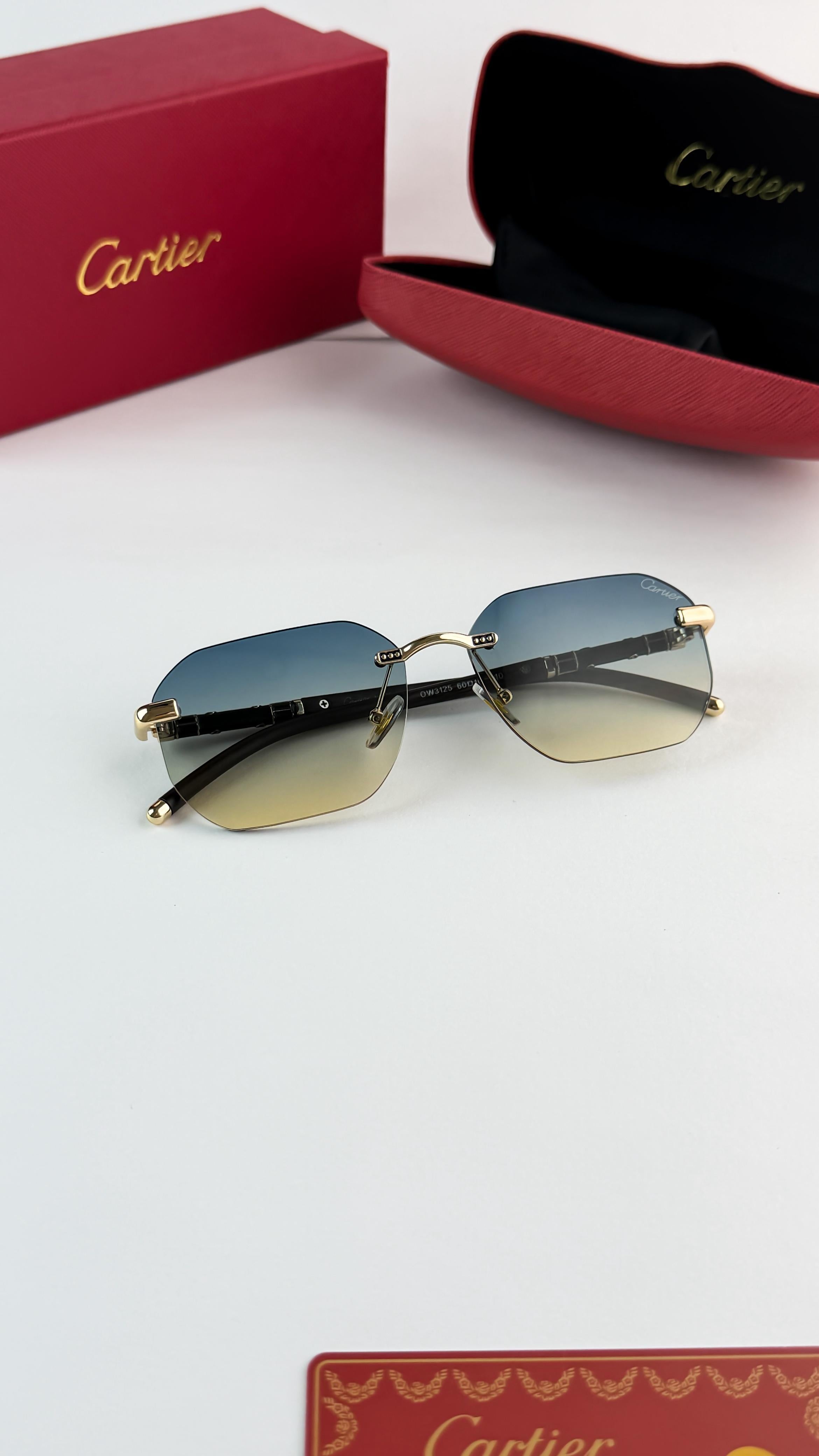 *CARTIER SEA GREEN 3125