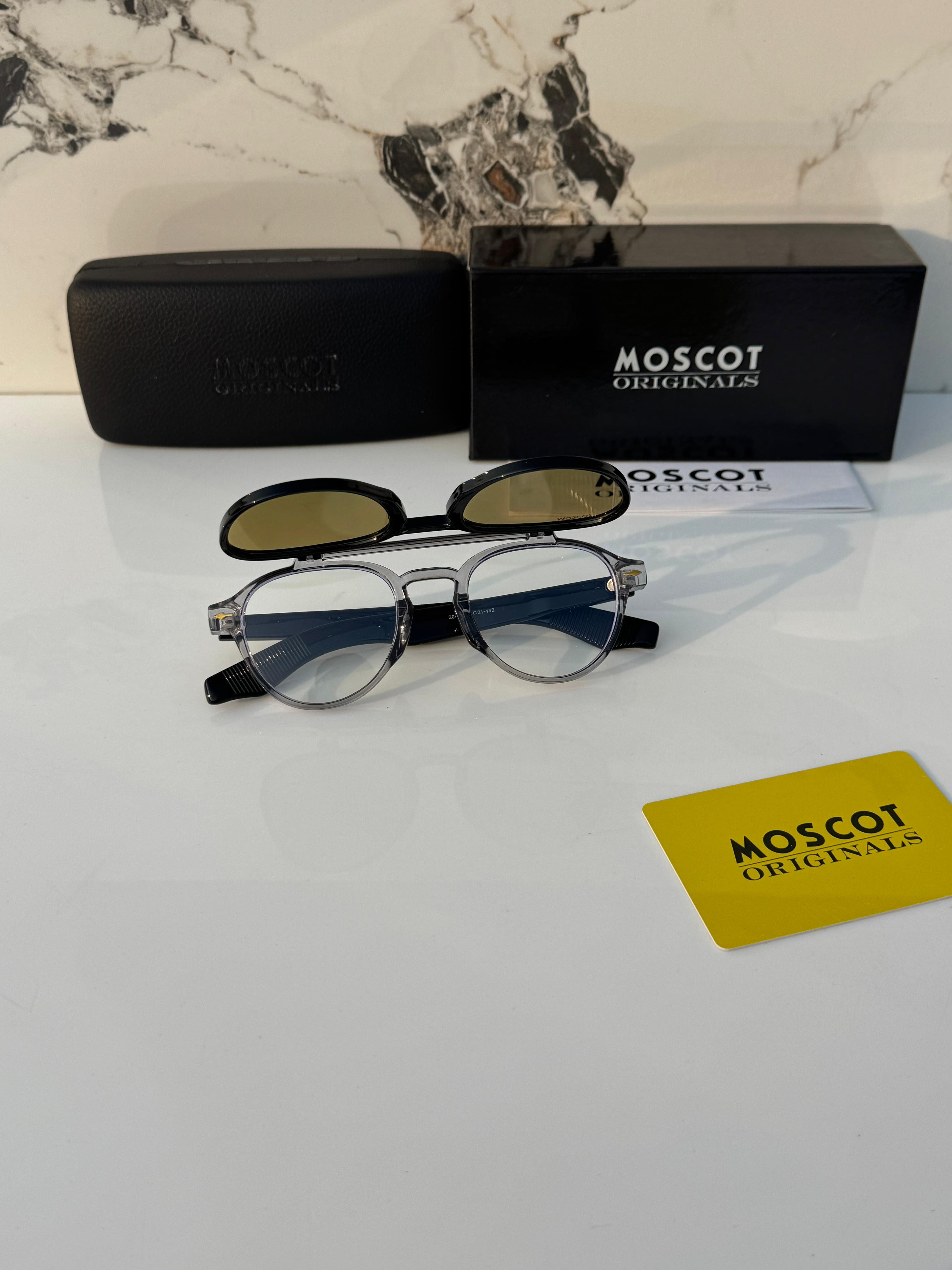 Moscot 20474 black yellow