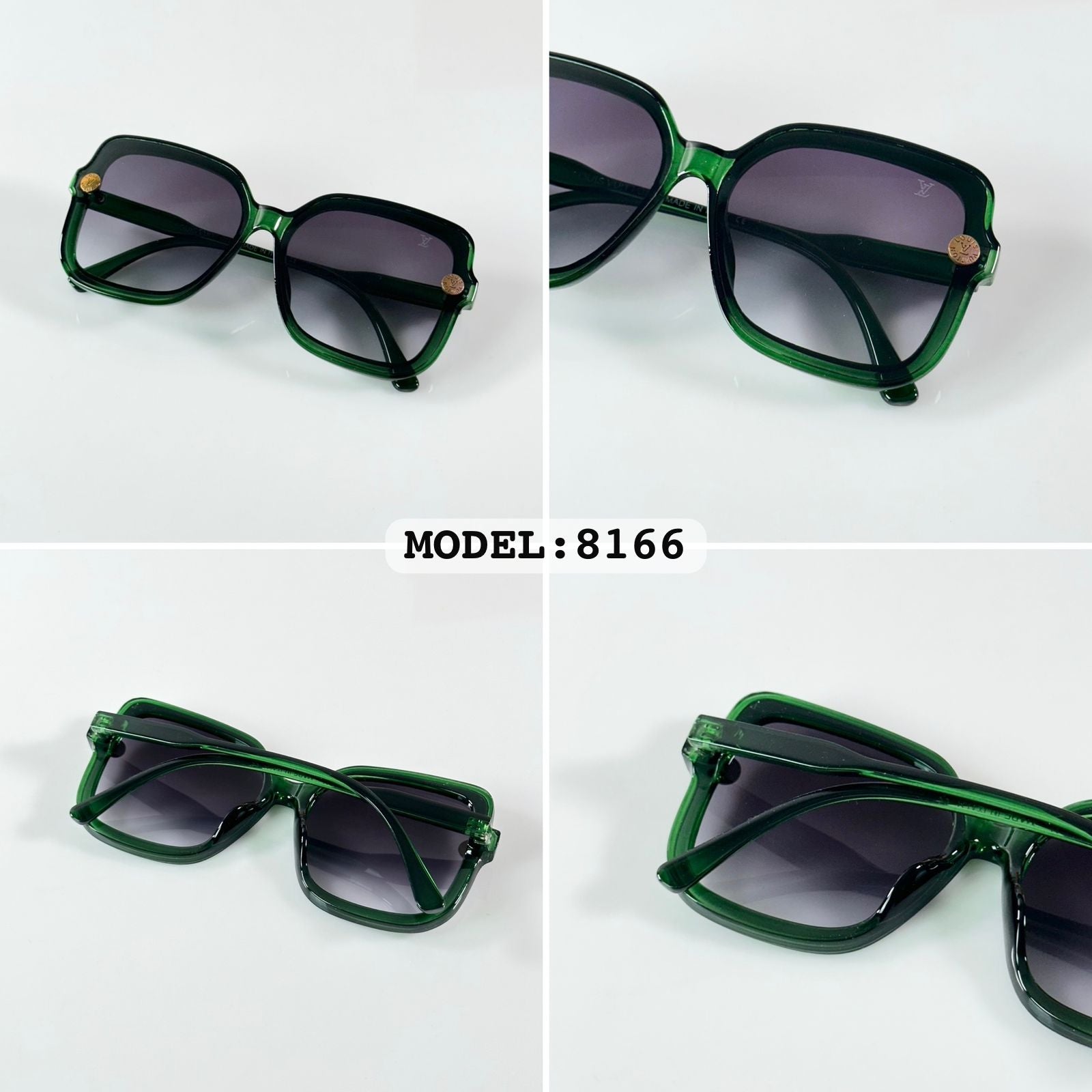 LOUIS VUITTON WMNS 8166 GREEN BLACK DC