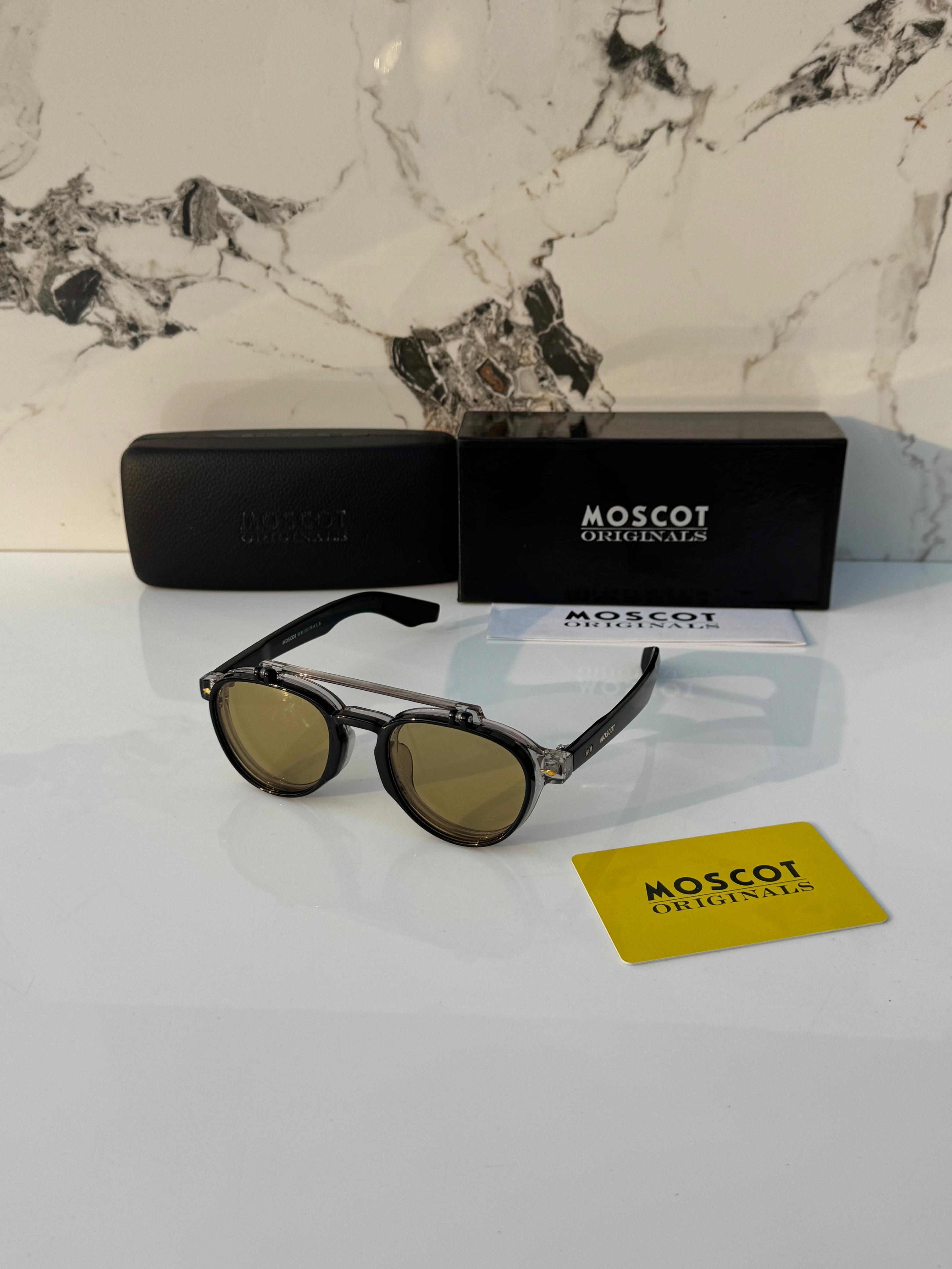 Moscot 20474 black yellow