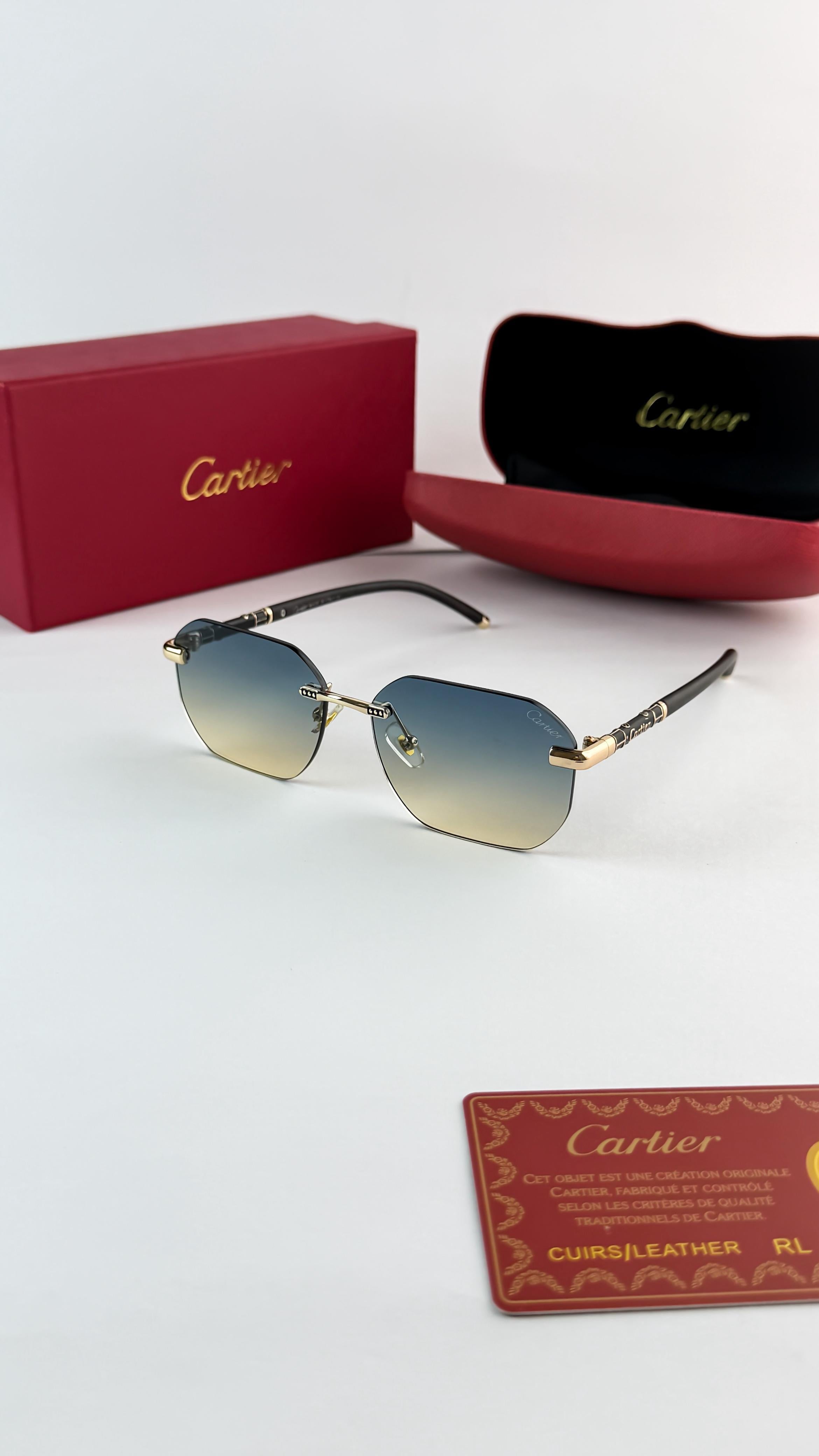 *CARTIER SEA GREEN 3125