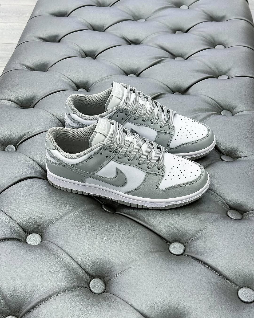 Nik_e Dunk Low Grey Fog (With OG Box