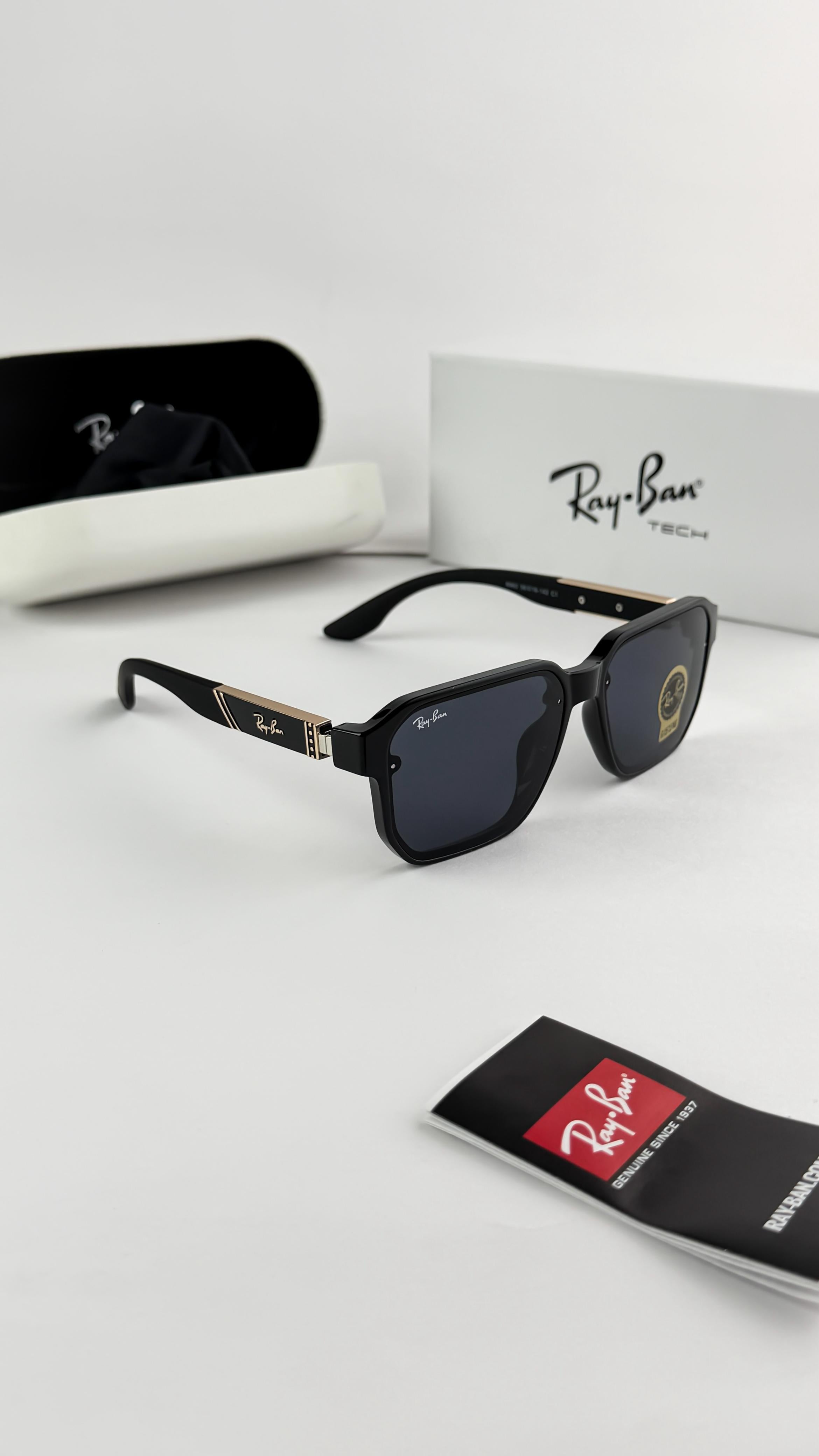 RAYBA_N GOLD BLACK 8960
