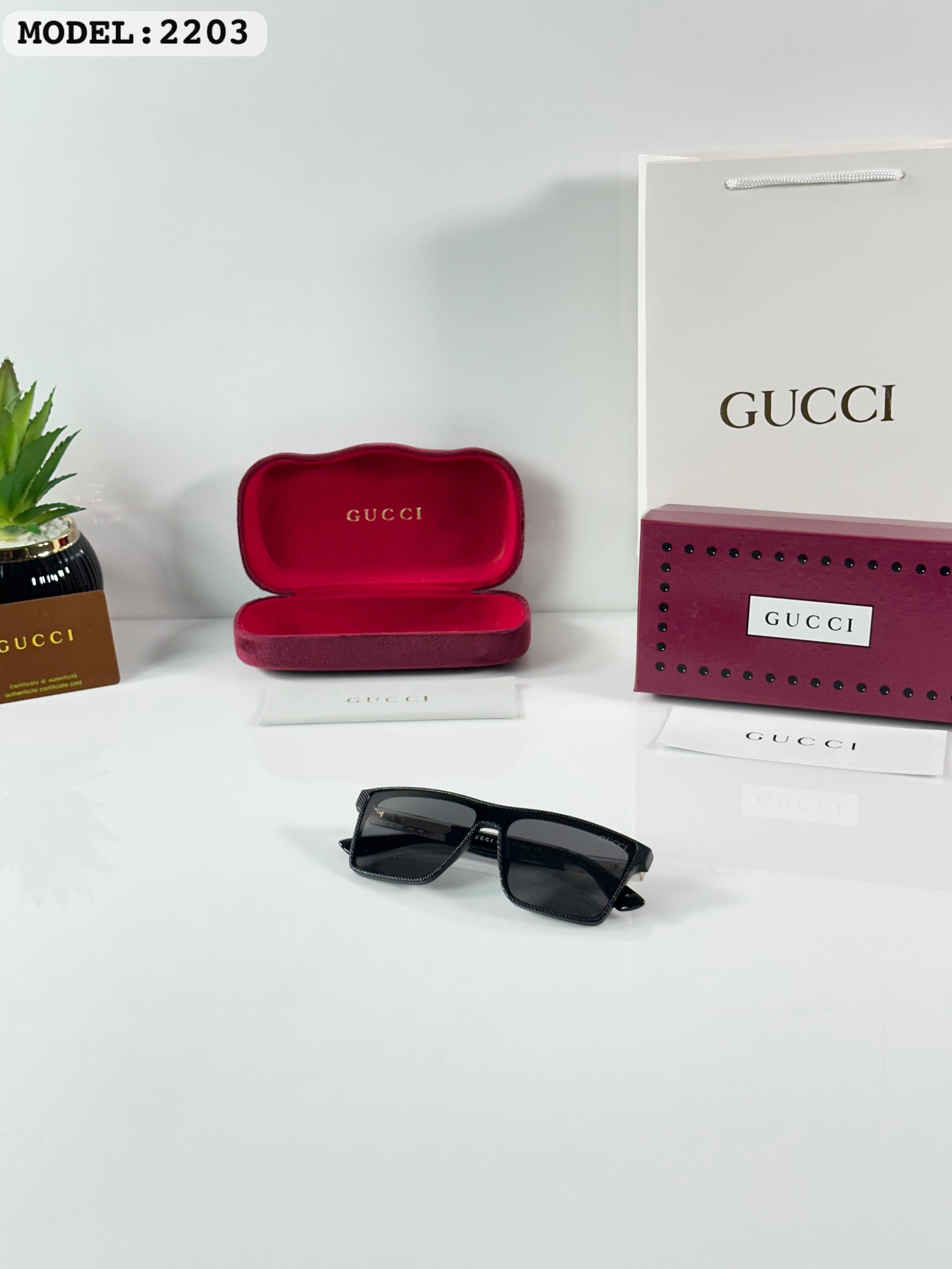 GUCCI 2203 BLACK