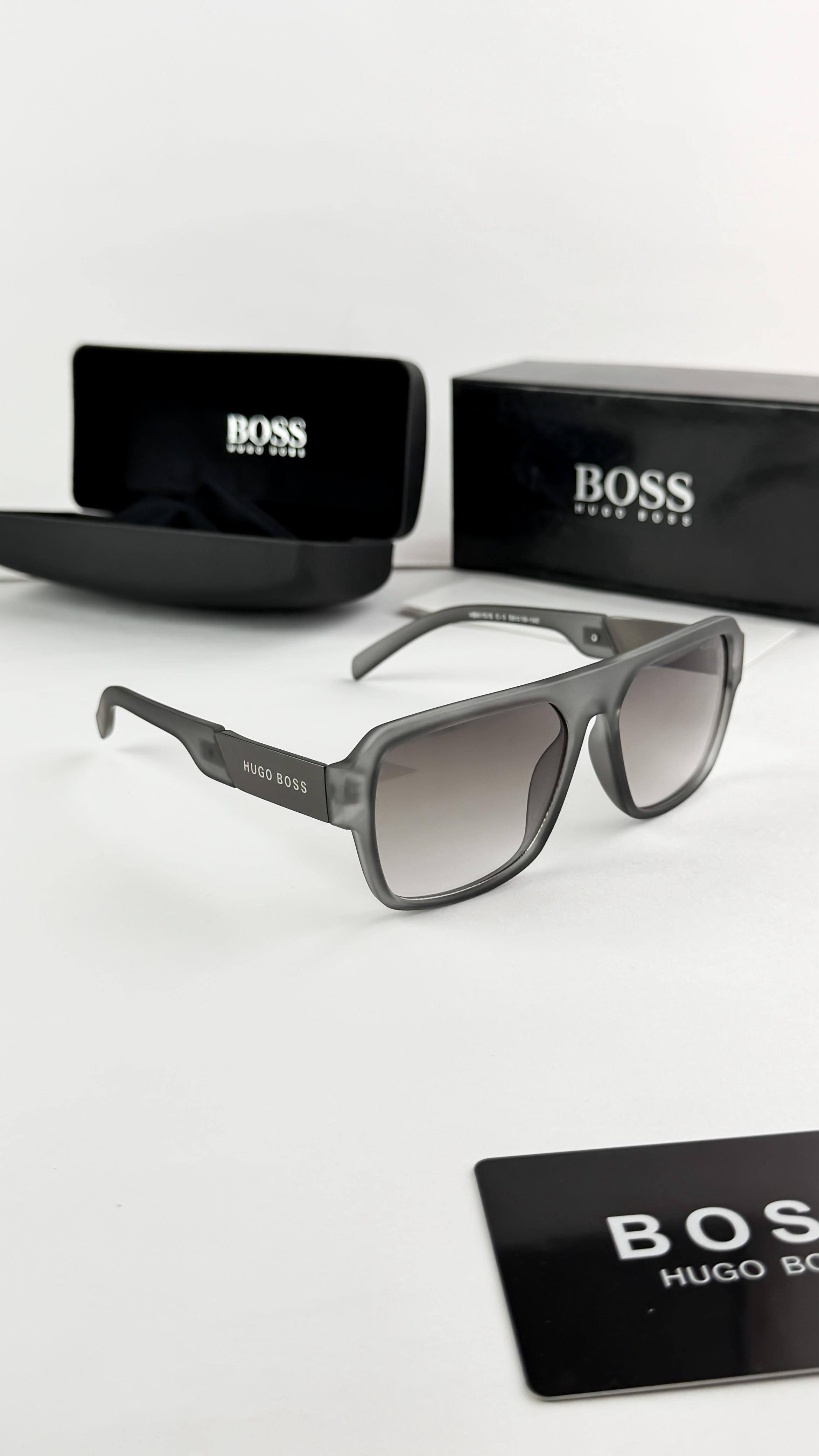 Hugoo boss grey shades