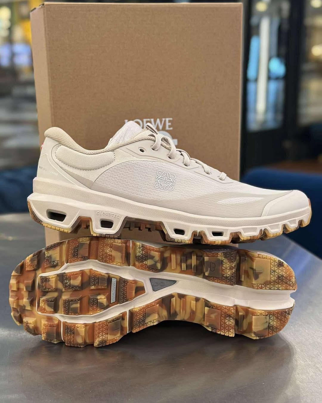 On Running x Loewe Cloudventure 2 Sand