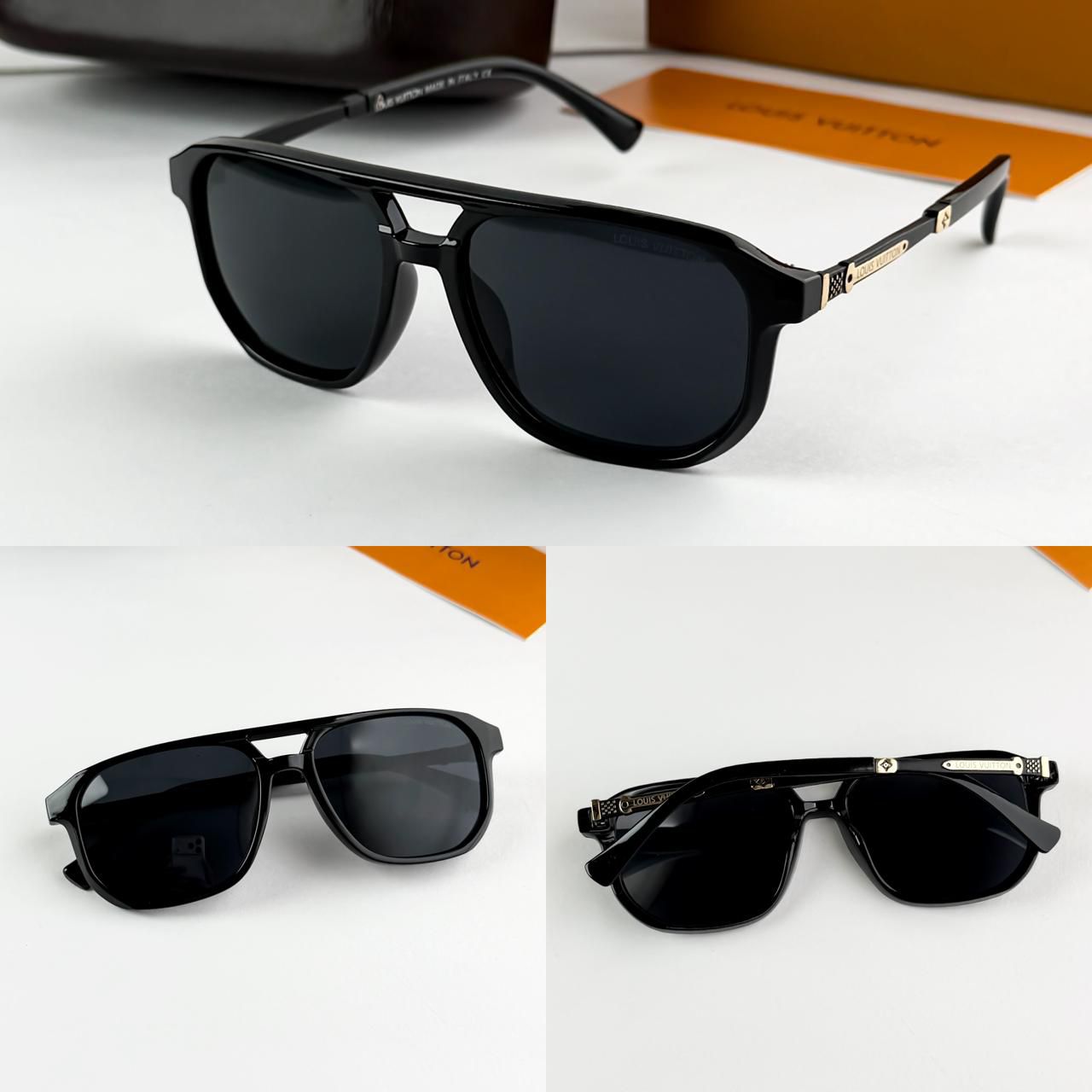 *LOUI_S VUITTO_N GOLD BLACK 1049