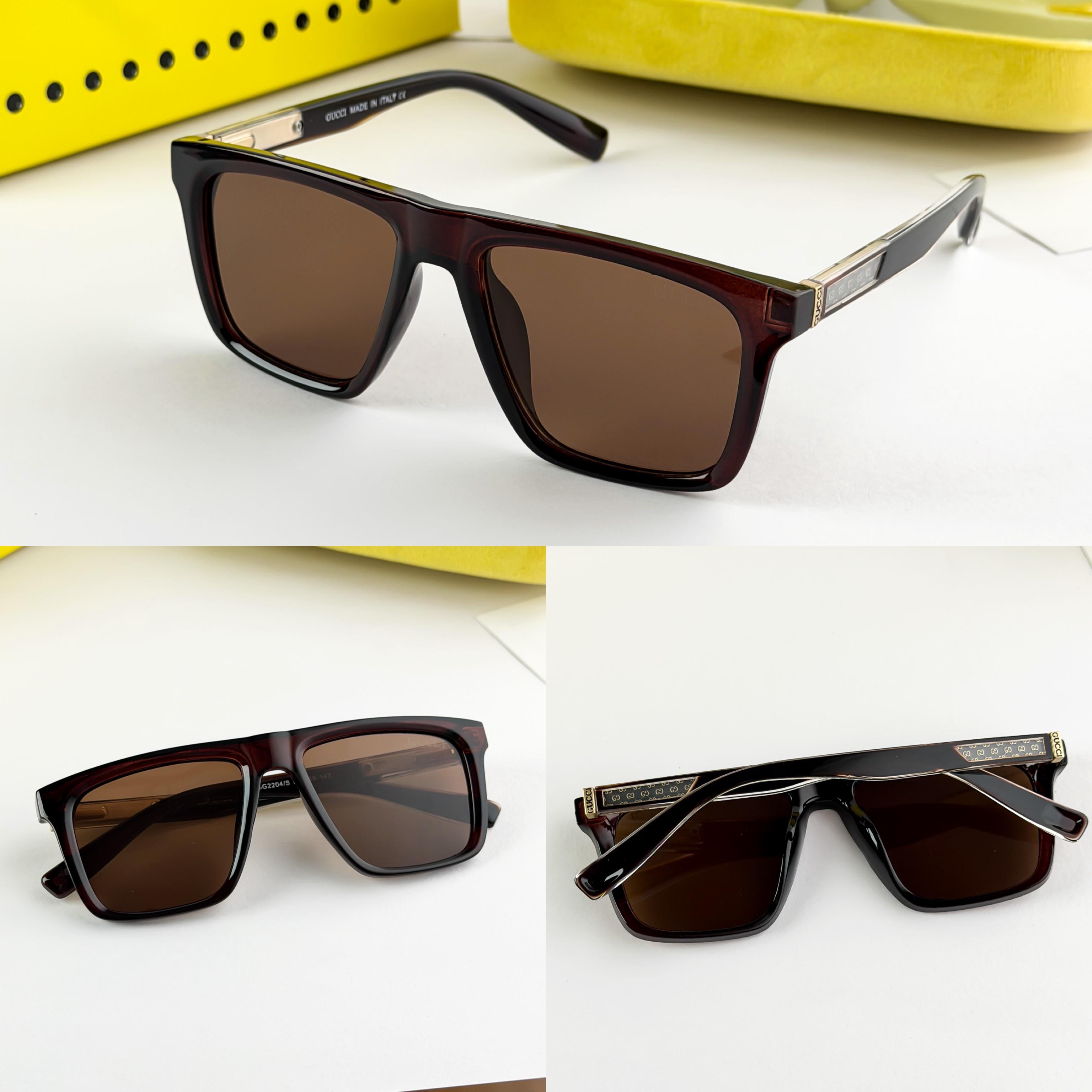 *GUCCI CHOCOLATE BROWN 2204