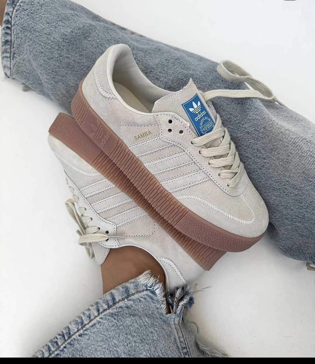 Sneakers Samba Rose Beige Clear Brown