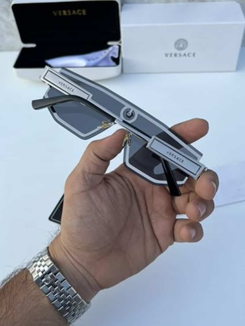 Ver-sace 995 Silver Black