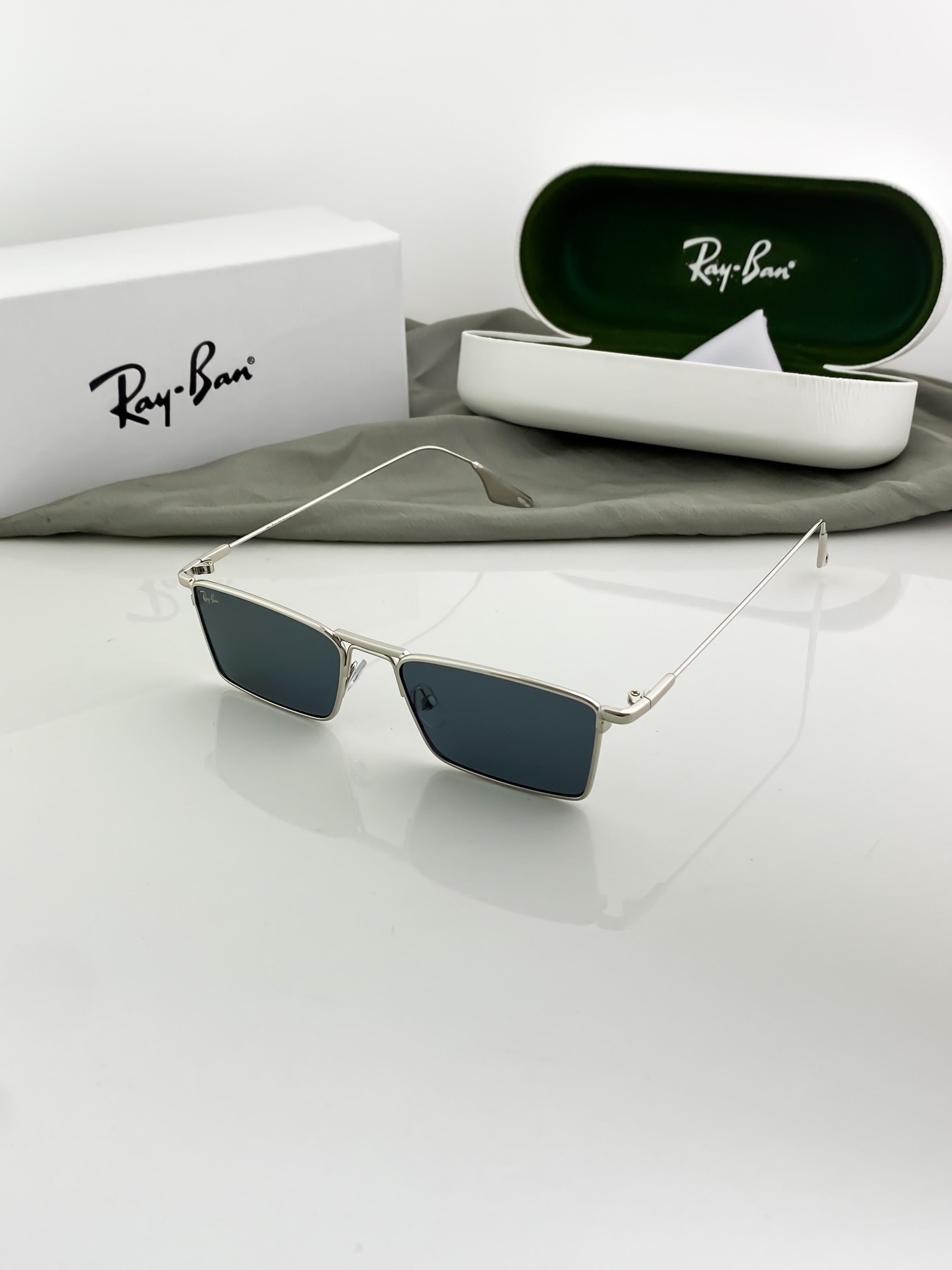 *RAYBAN SILVER BLACK 1010