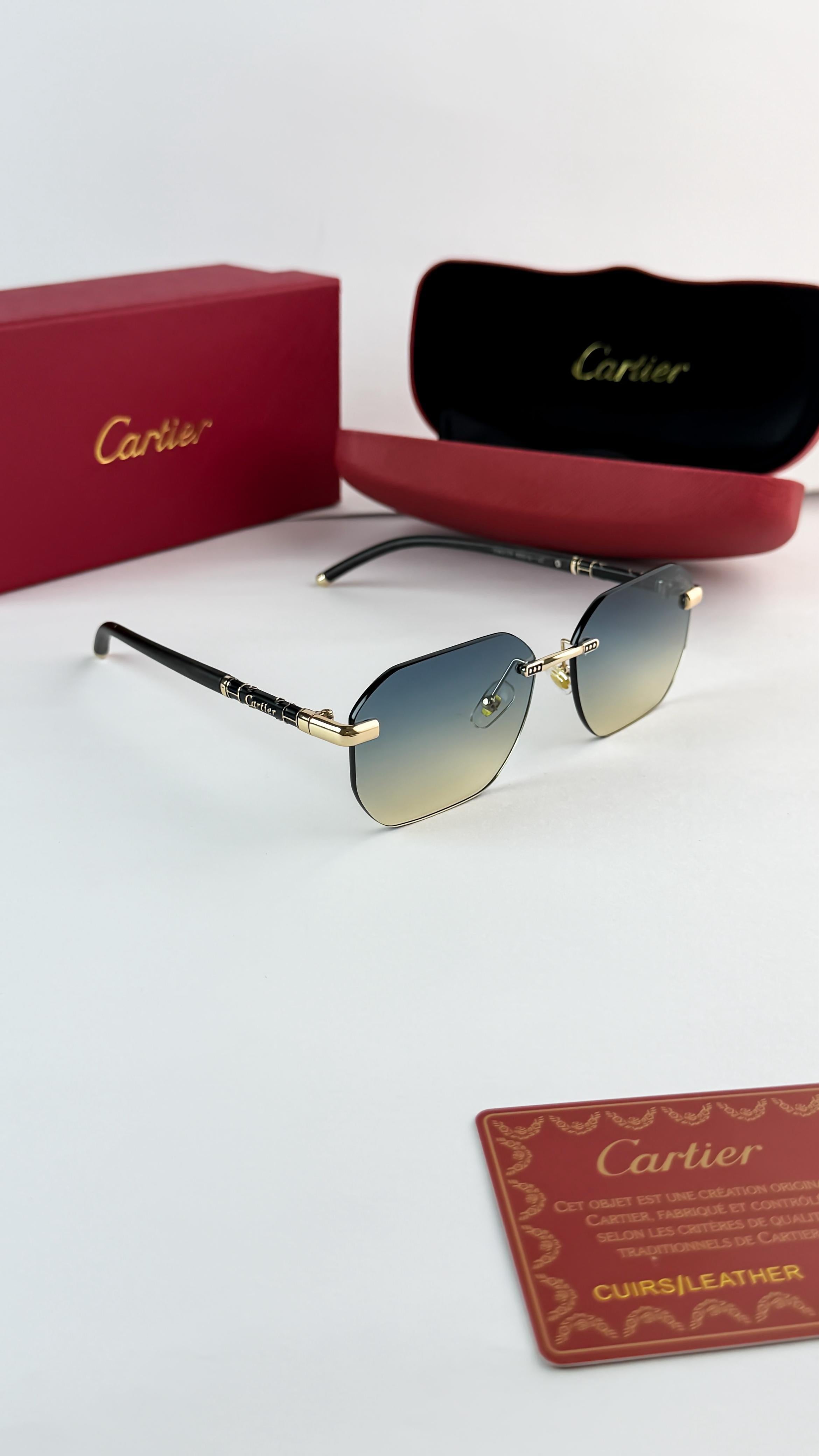 *CARTIER SEA GREEN 3125