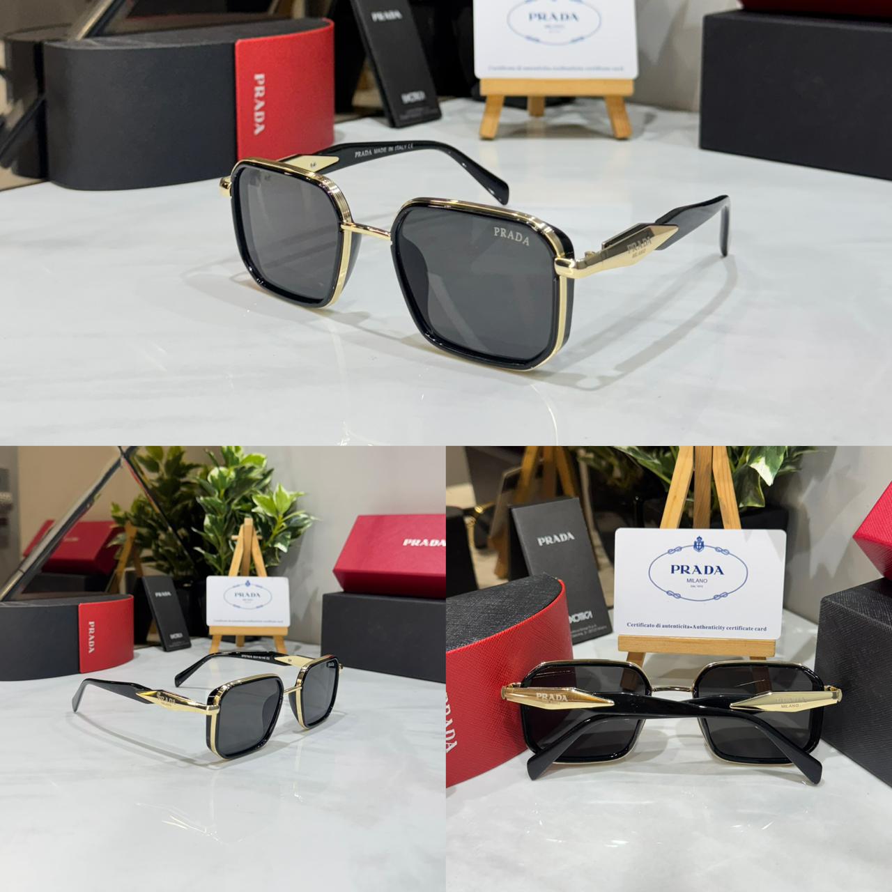 PRADA MILANO 792 BLACK GOLD