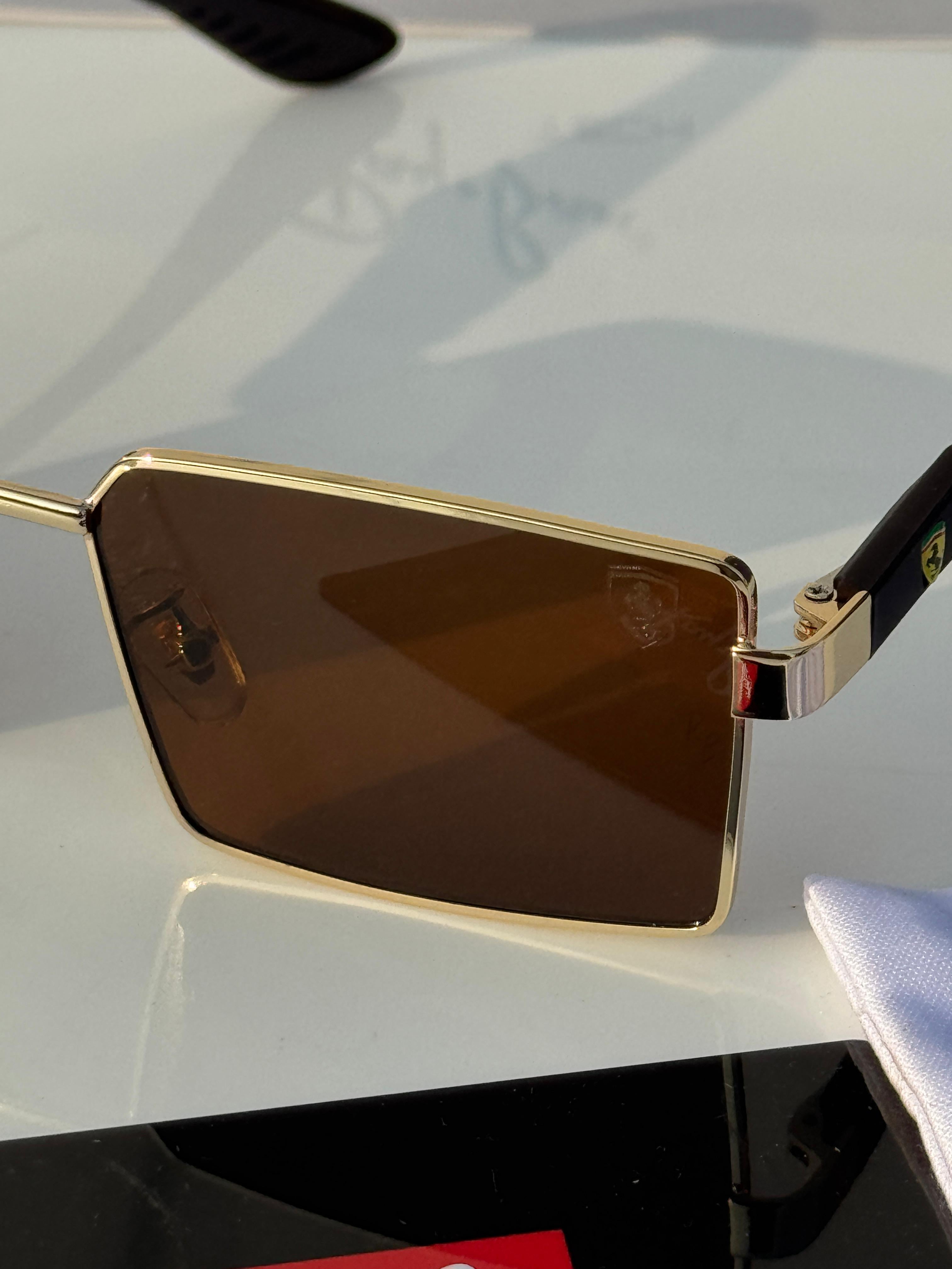 Rayban 83138 gold brown
