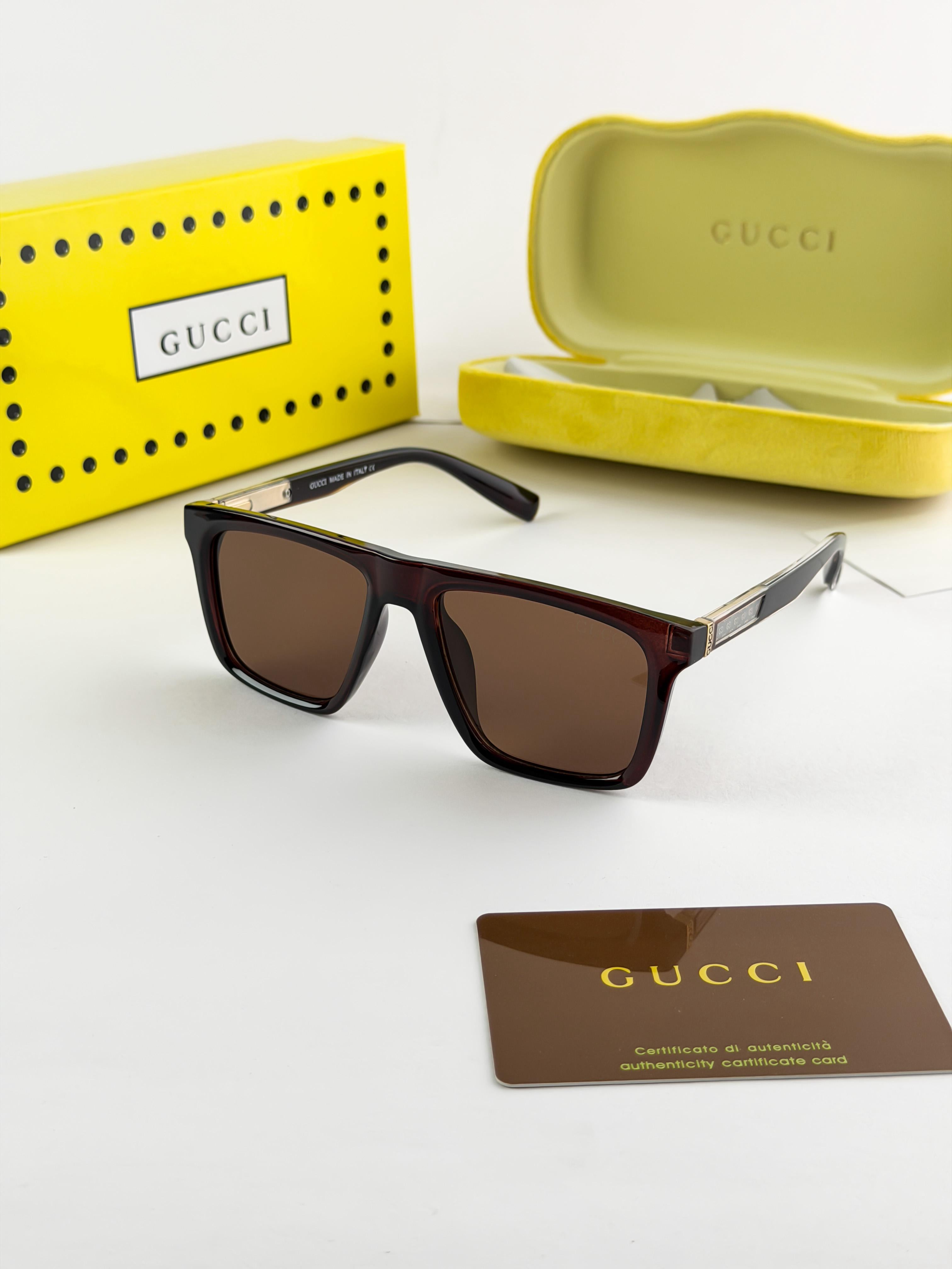*GUCCI CHOCOLATE BROWN 2204